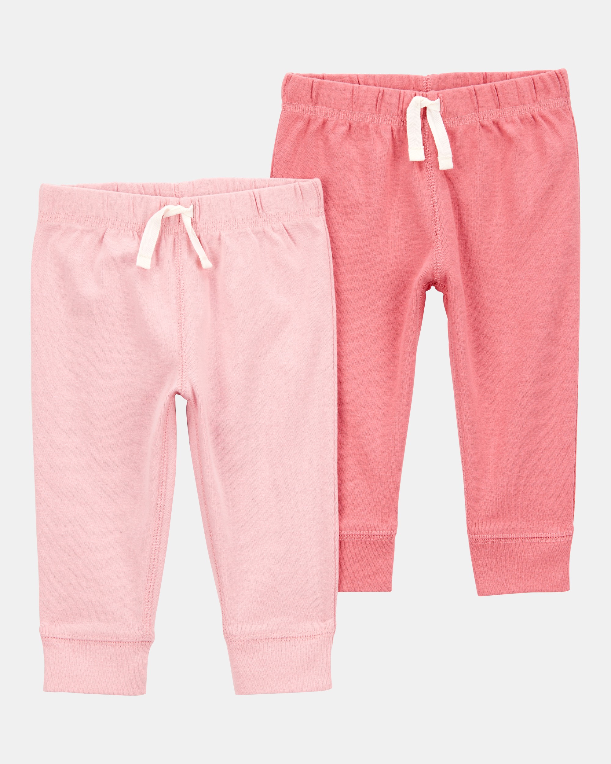 Baby Girl 2-Pack Pull-On Pants
