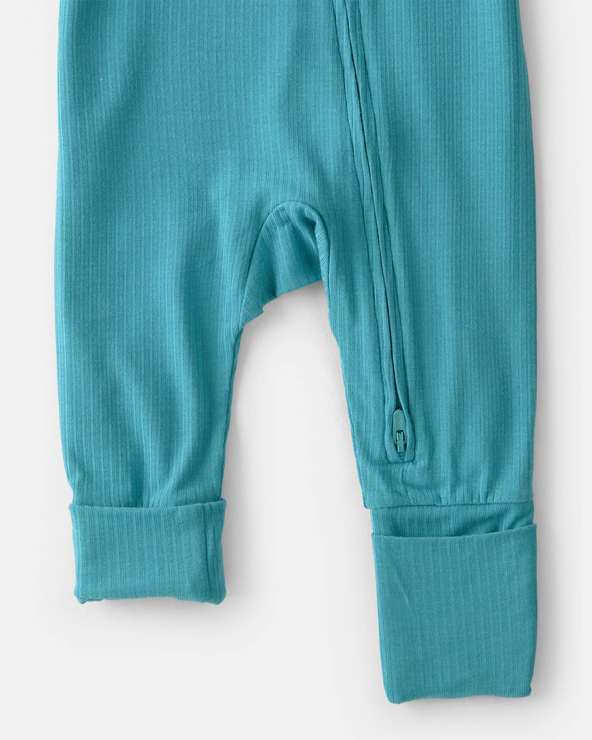 Baby PurelySoft 2-Way Zip Sleep & Play Pajamas - Blue