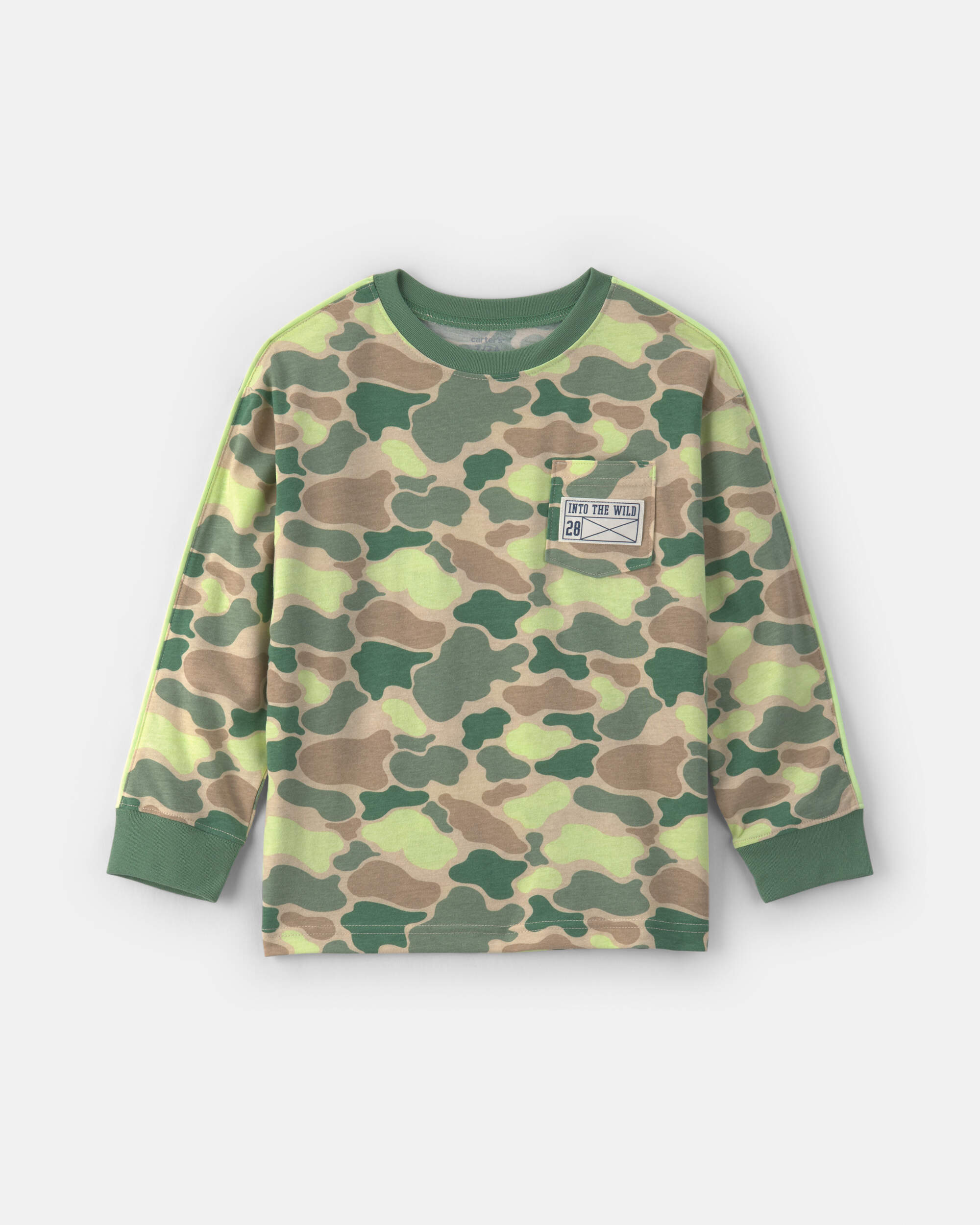 Boys Long-Sleeve  Camo T-Shirt - Multi