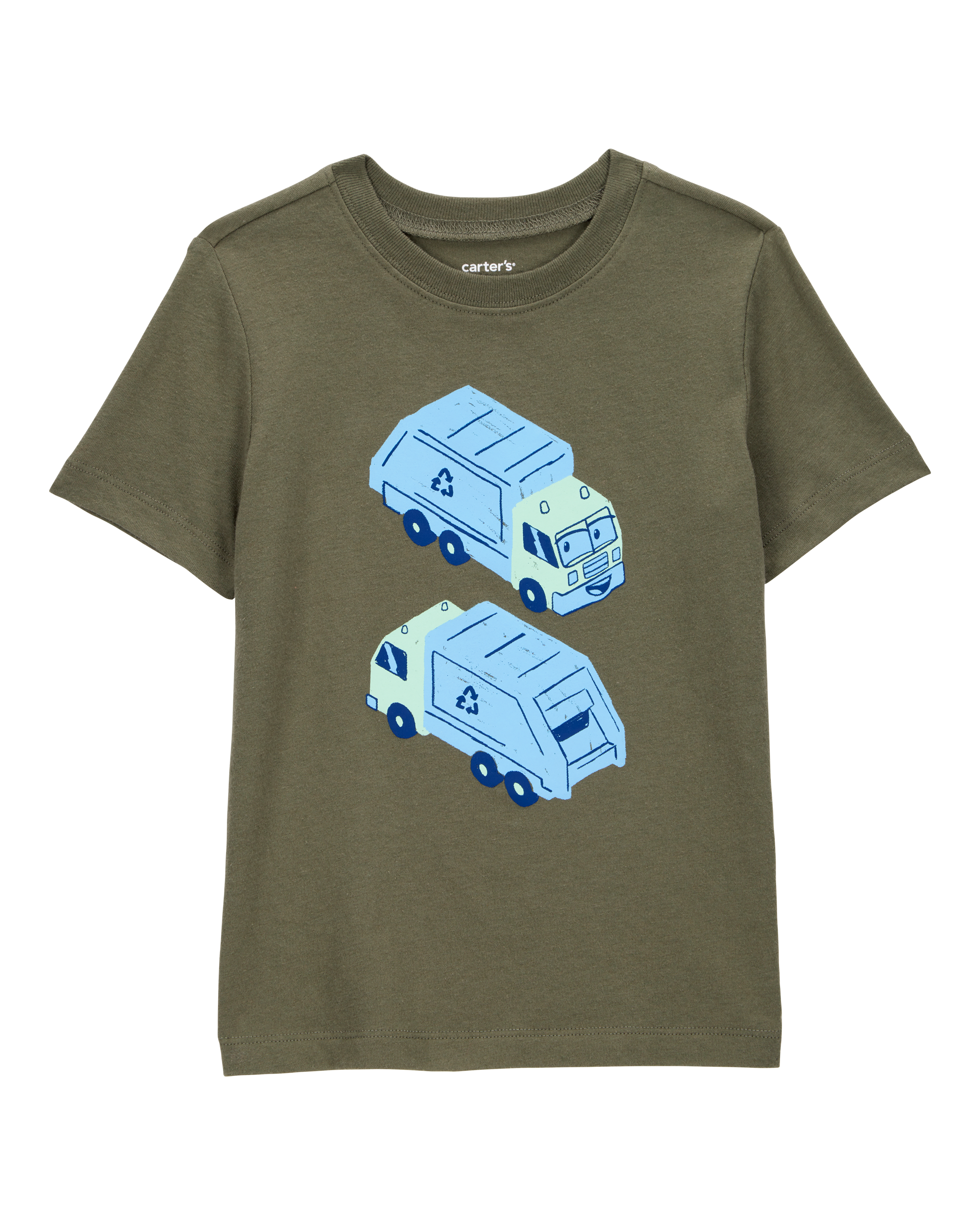 Toddler Recycling Truck Graphic Tee