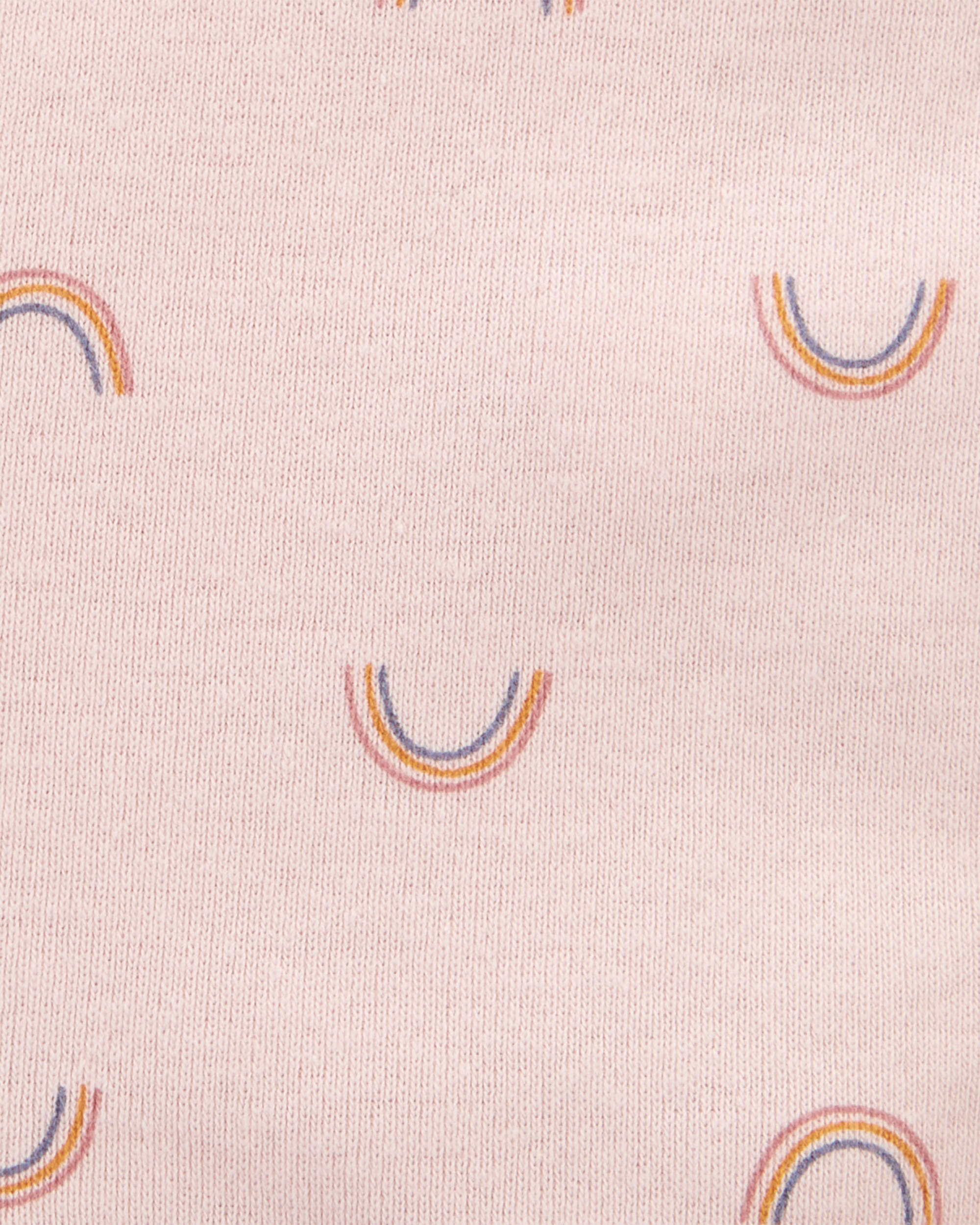 Baby Girl Preemie Rainbow Cotton Tank