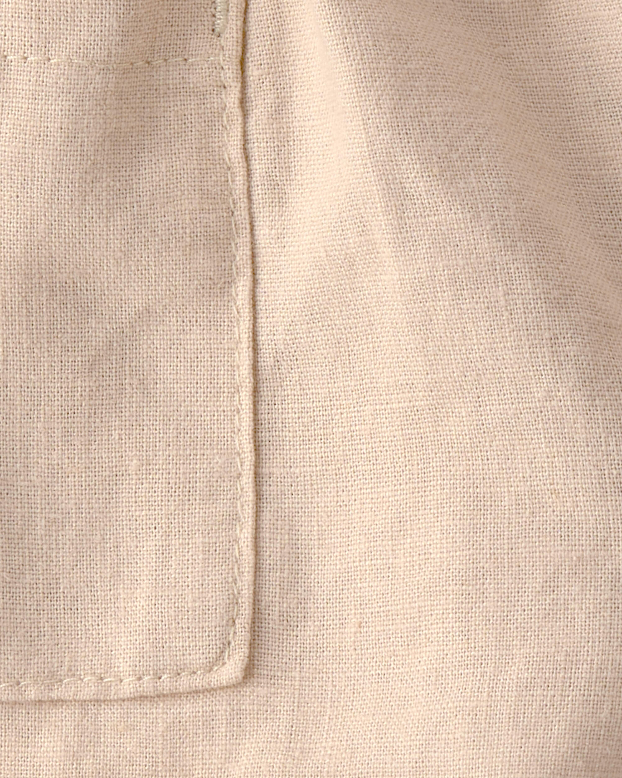 Baby Girl 2-Piece Palm Tree Tropical Sleeveless Top & Short Set - Brown/White