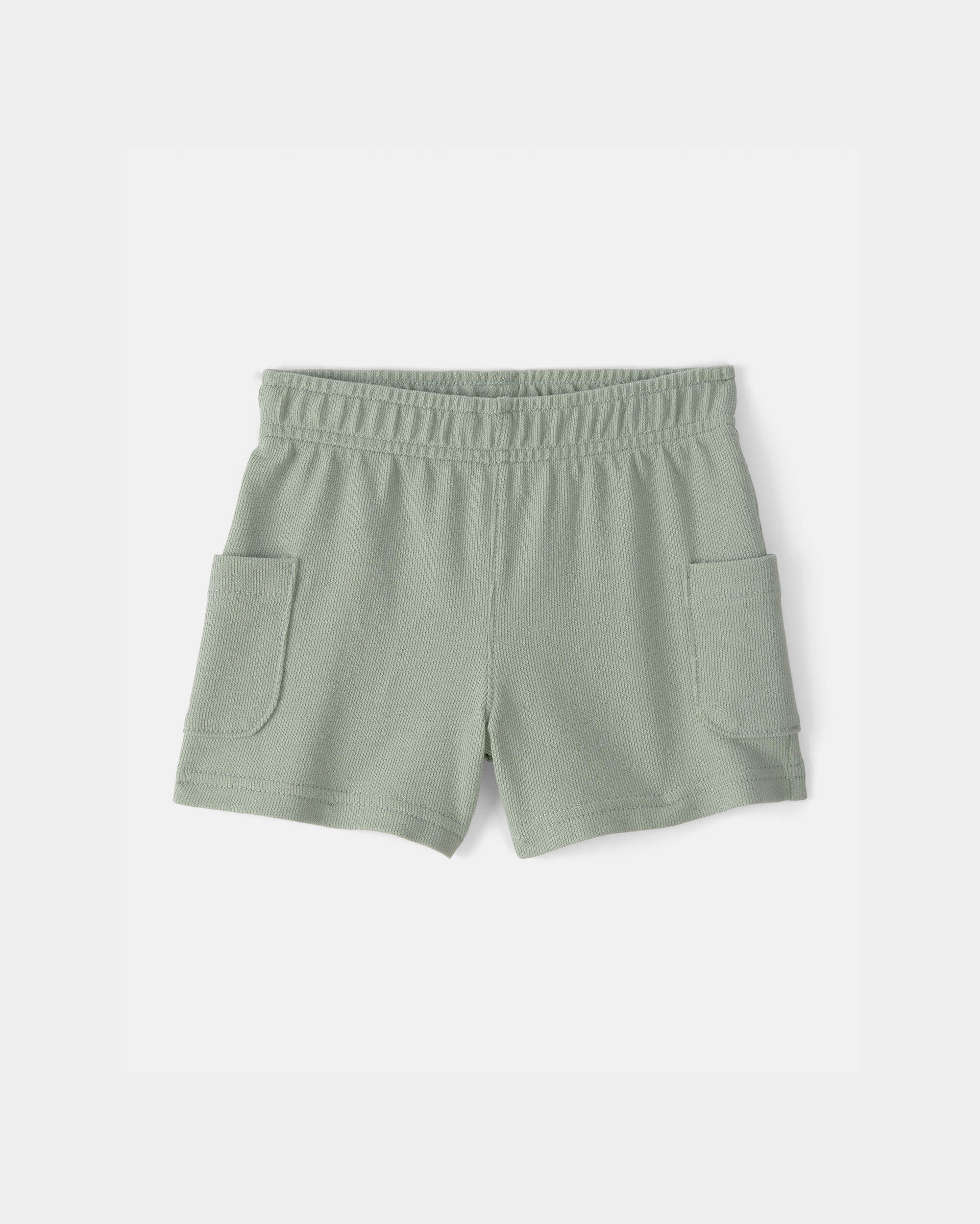 Toddler Boy 2-Piece Top & Short Set - Green