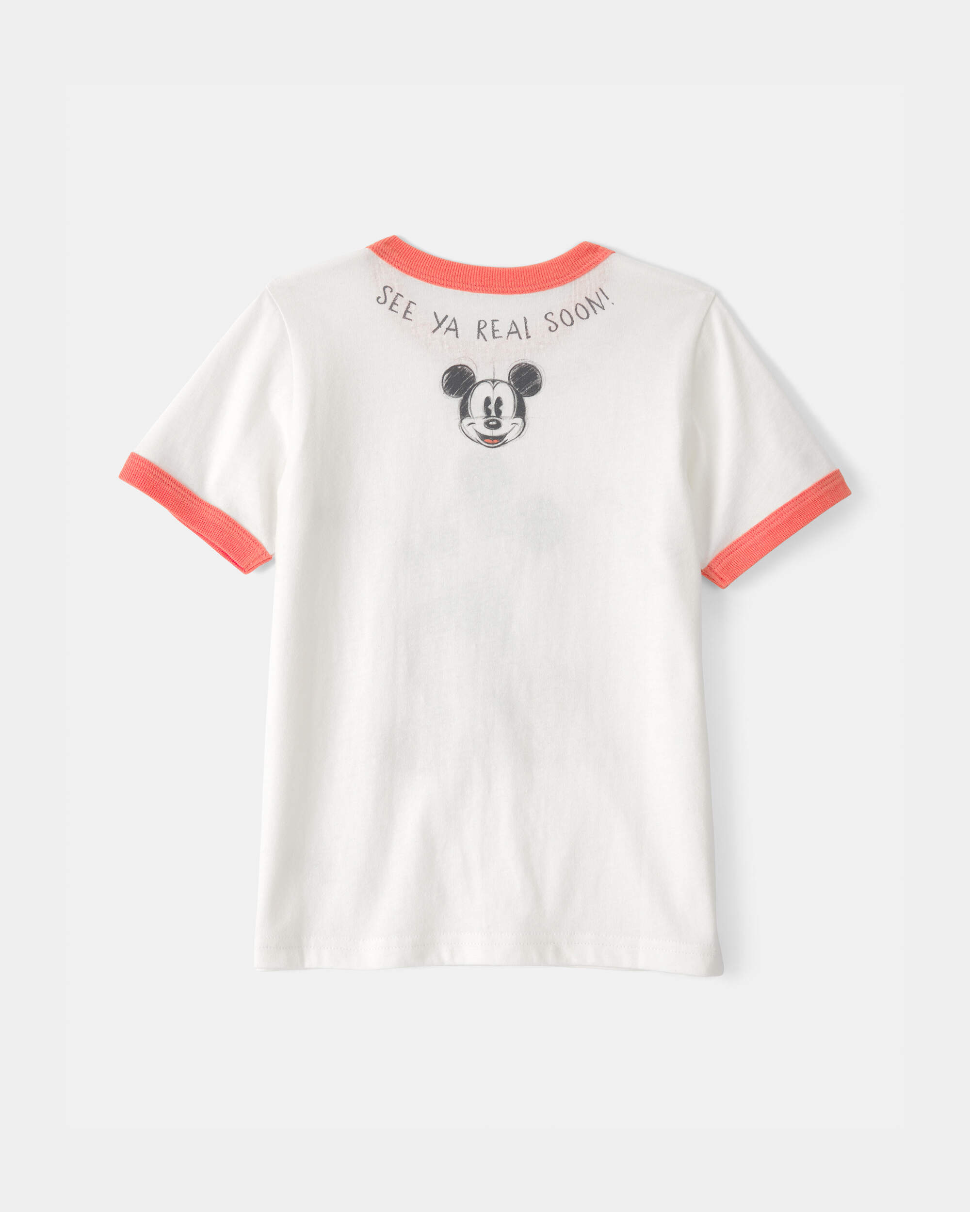 Toddler Disney© Mickey Mouse Graphic Tee - White