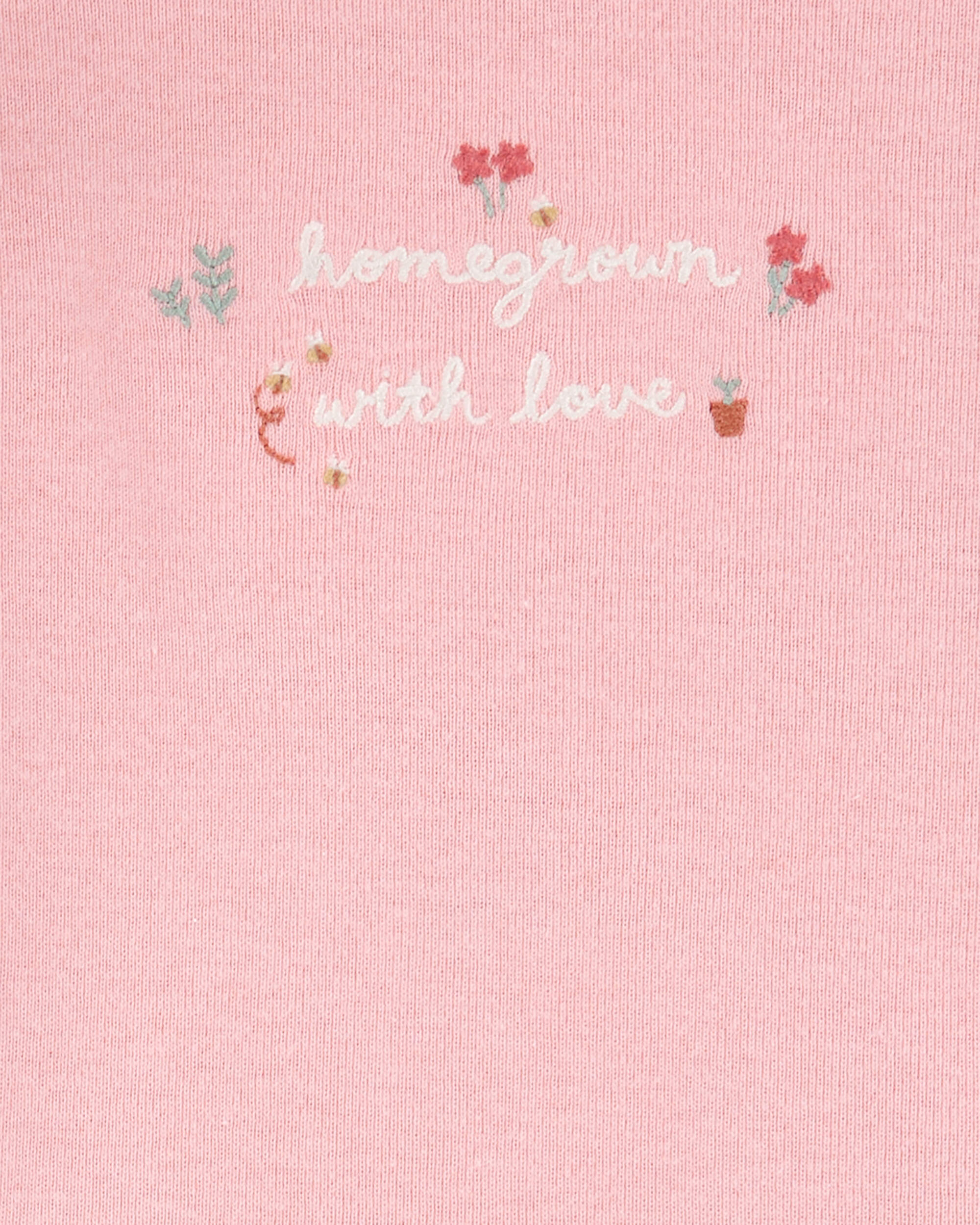 Baby 4-Piece Barn Print Outfit Set