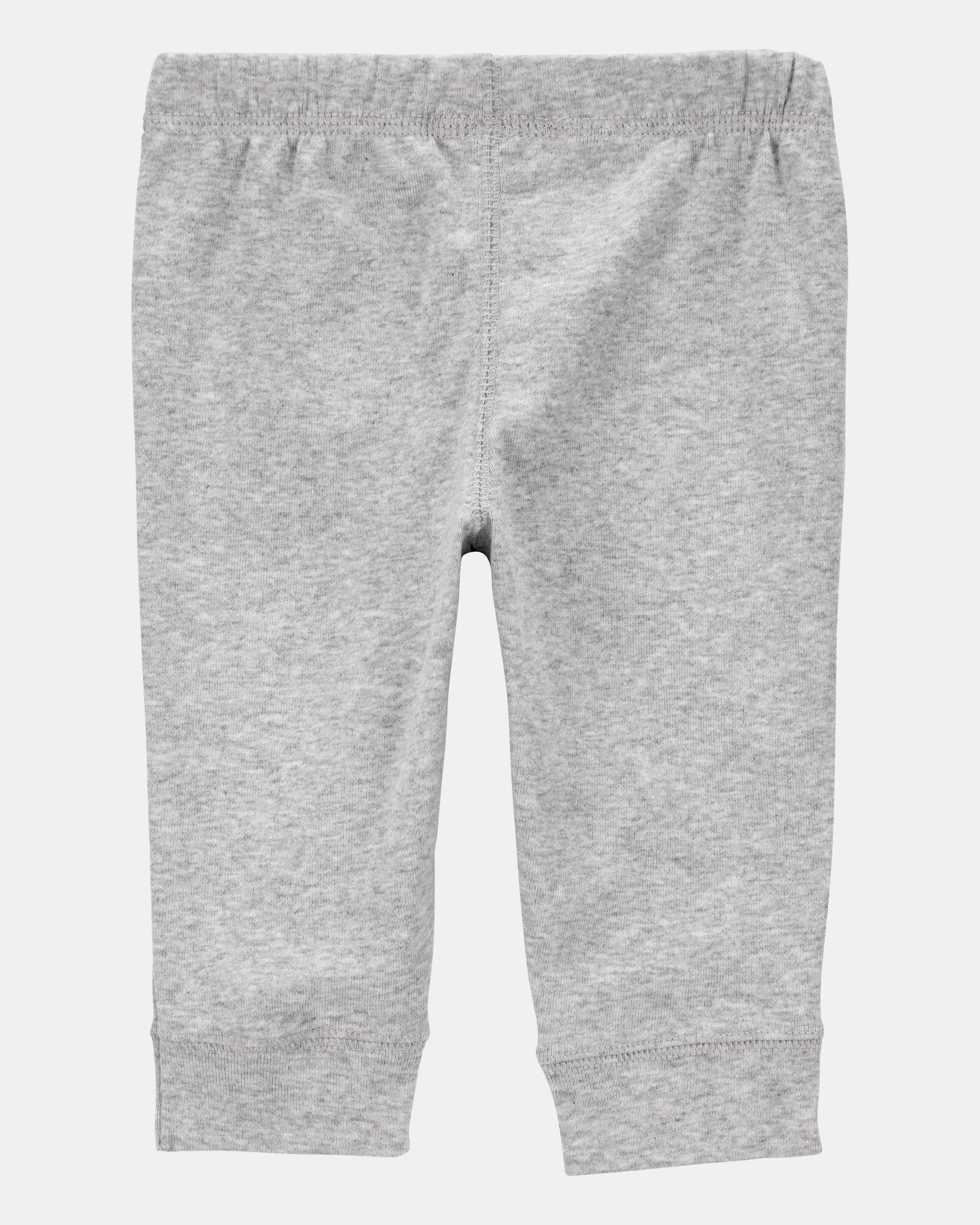 Baby 4-Pack Pull-On Pants - Grey/Cream