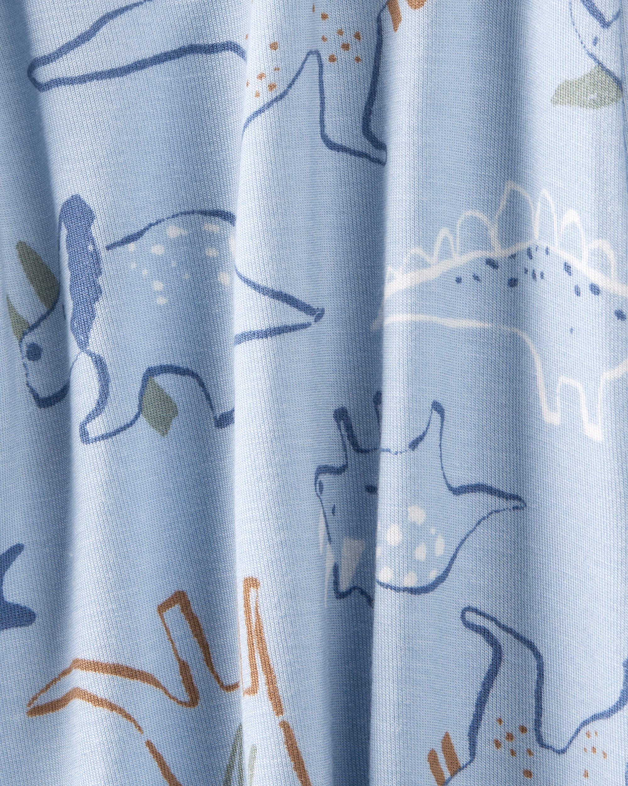 Baby Dinosaur Zip-Up PurelySoft Sleeper Pyjamas