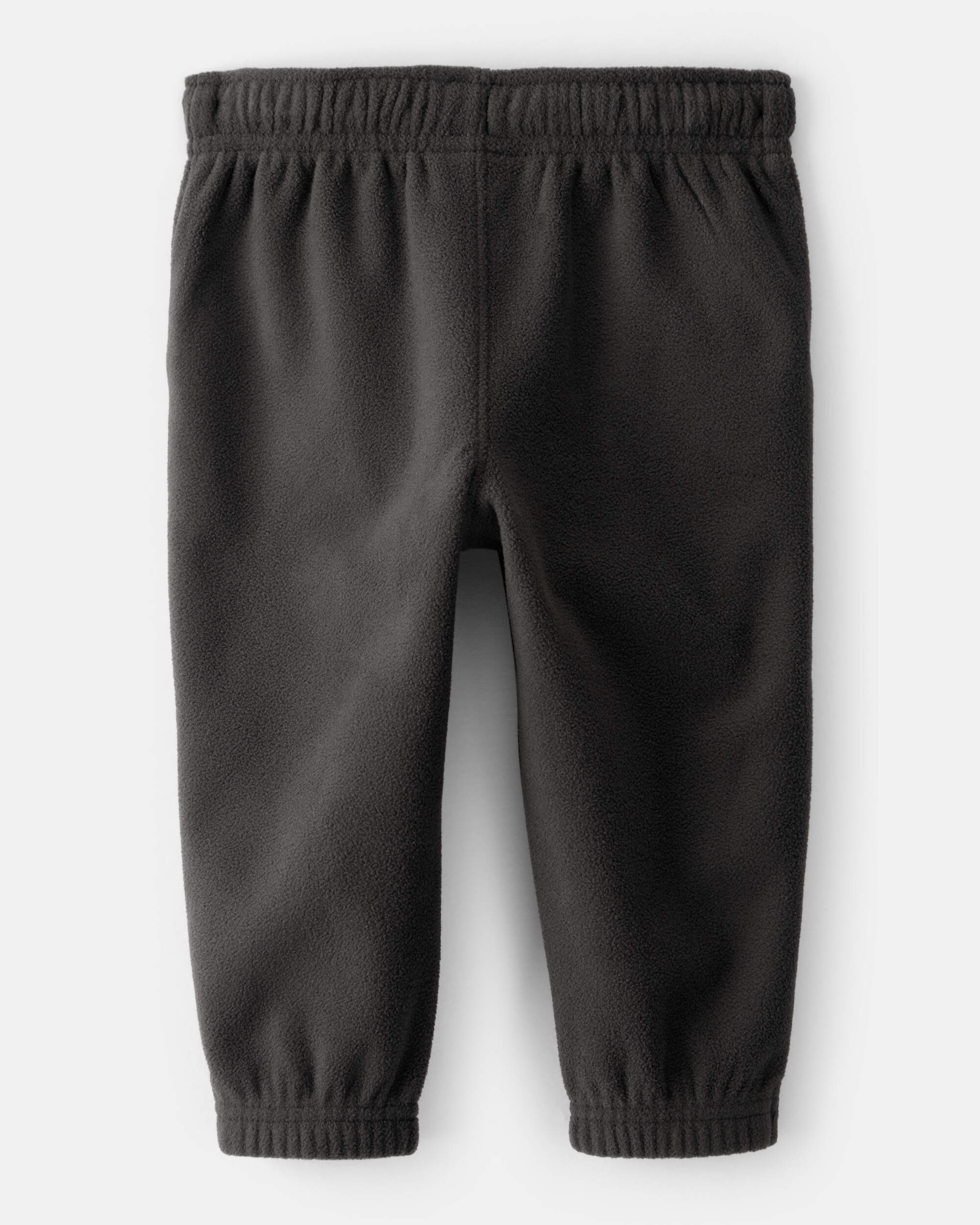 Baby Boy Fleece Joggers - Black