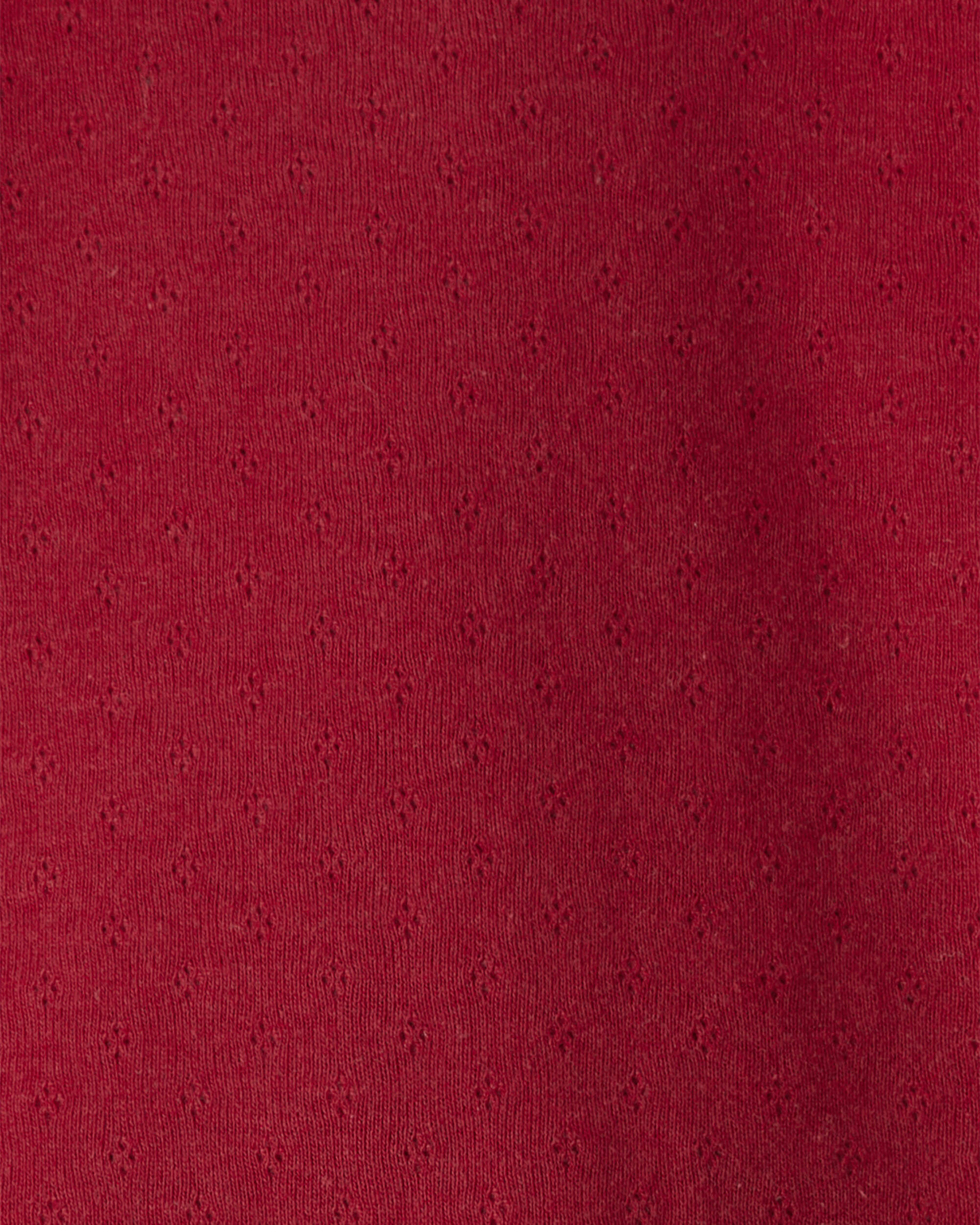 Baby Girl 3-Piece Holly Print Long-Sleeve Dress Set - White