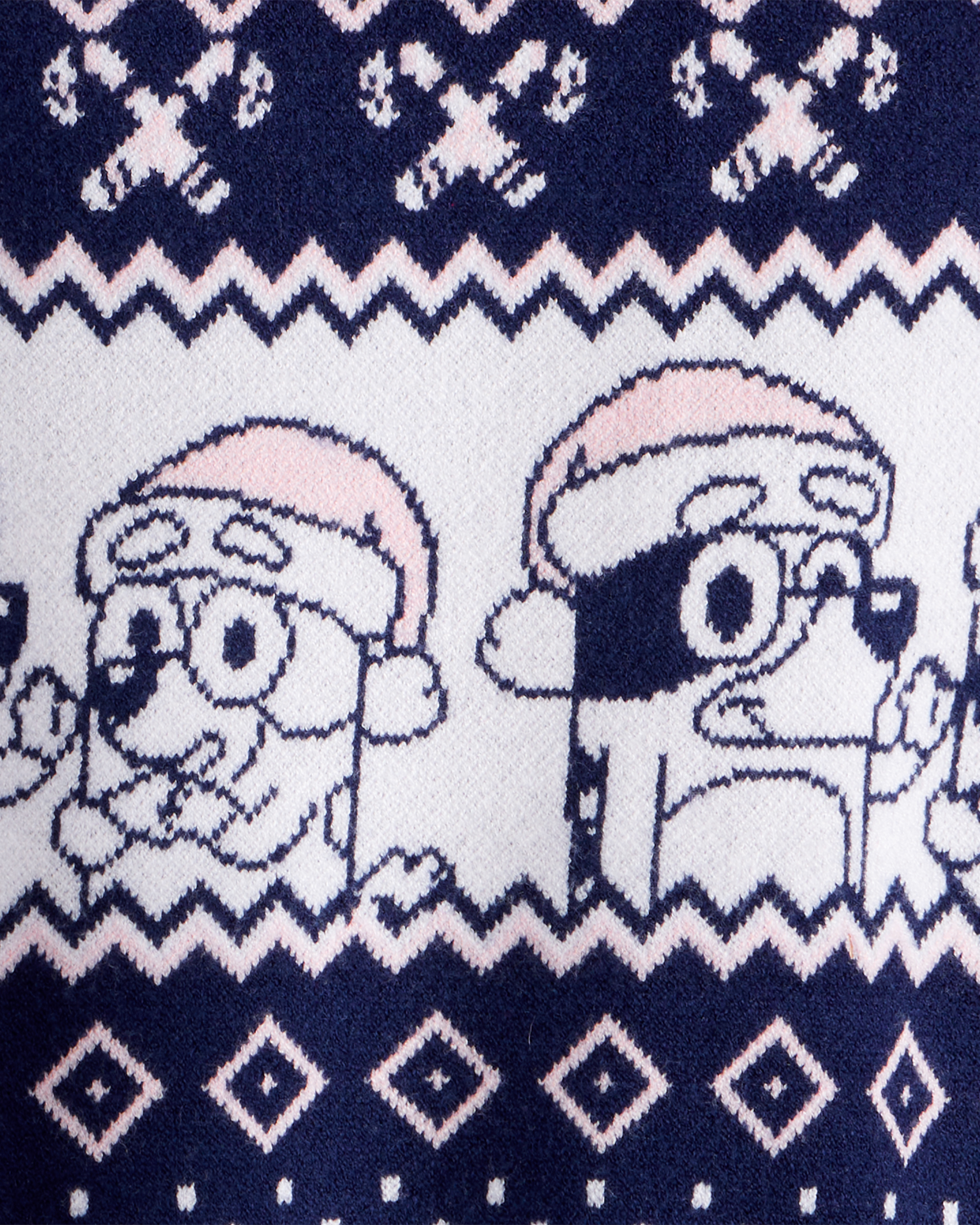 Girls Christmas Bluey™ Long-Sleeve Sweater - Blue