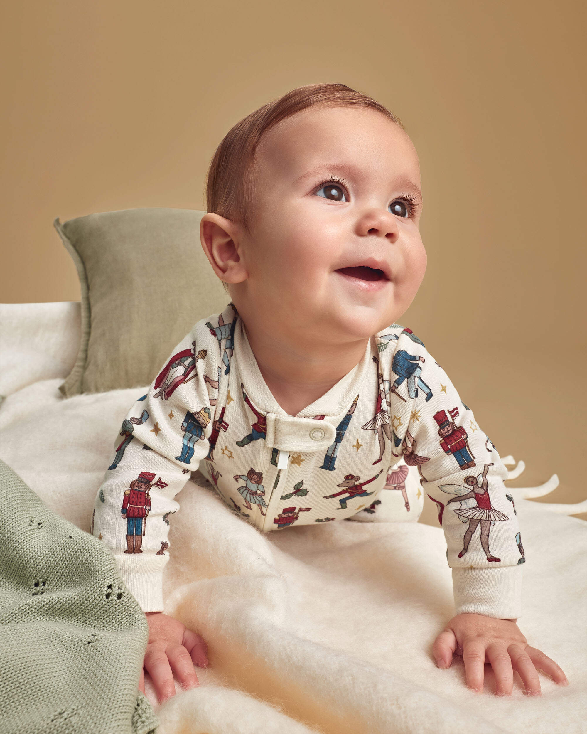 Baby Organic Cotton Sleeper Nutcracker