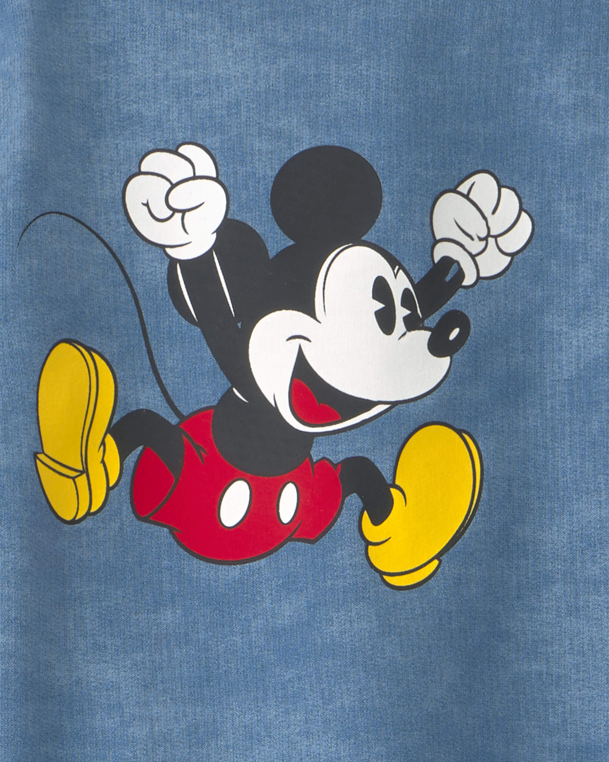 Toddler 2-Piece Disney© Mickey Mouse French Terry Top & Short Set - Blue