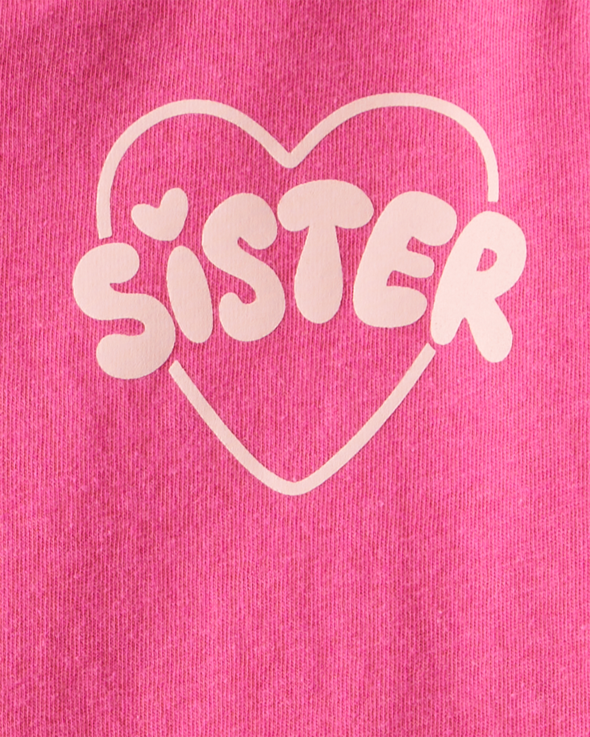 Toddler Girl Sisterhood Long-Sleeve Graphic Tee - Pink