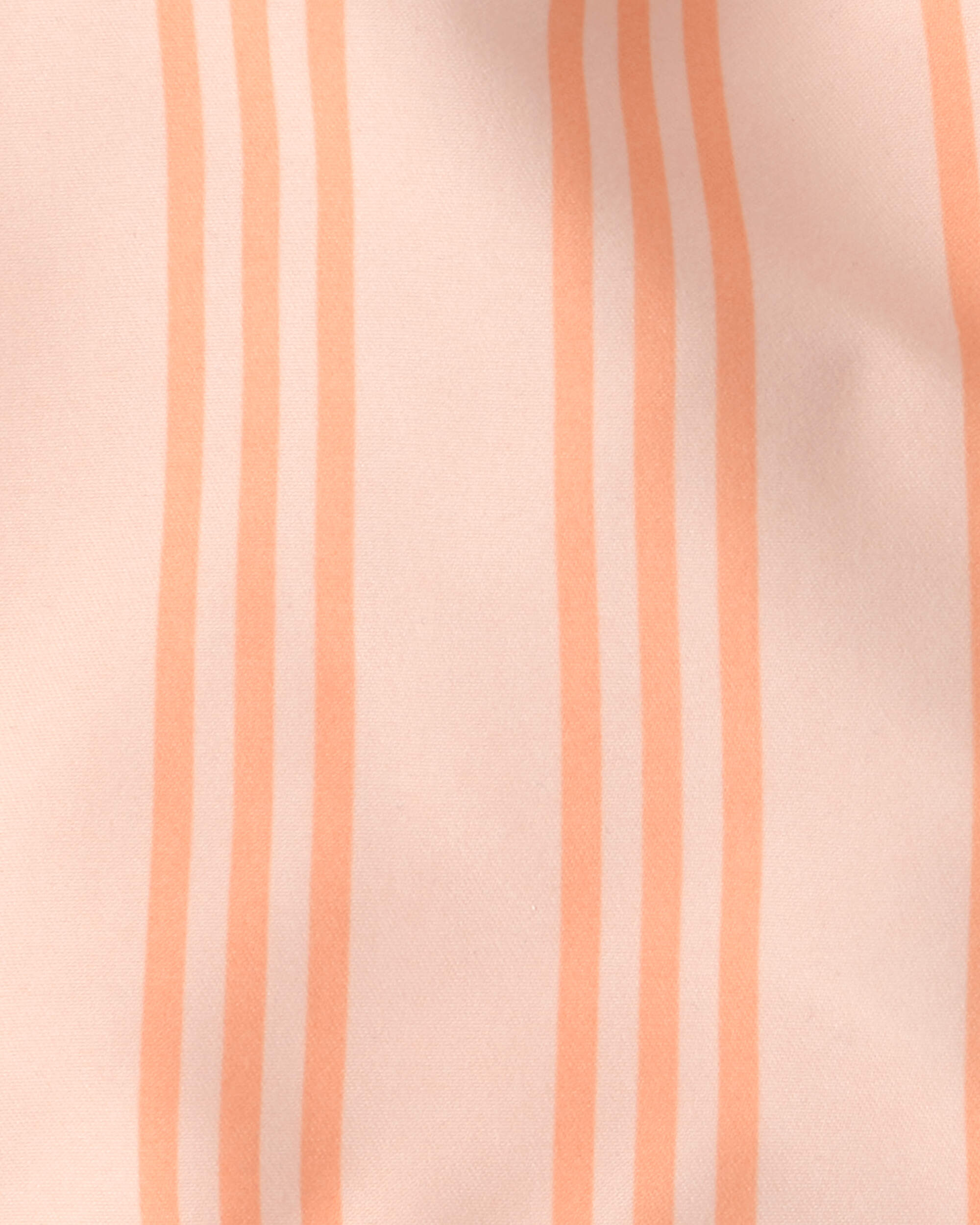 Toddler Boy Striped Swim Trunks - Orange