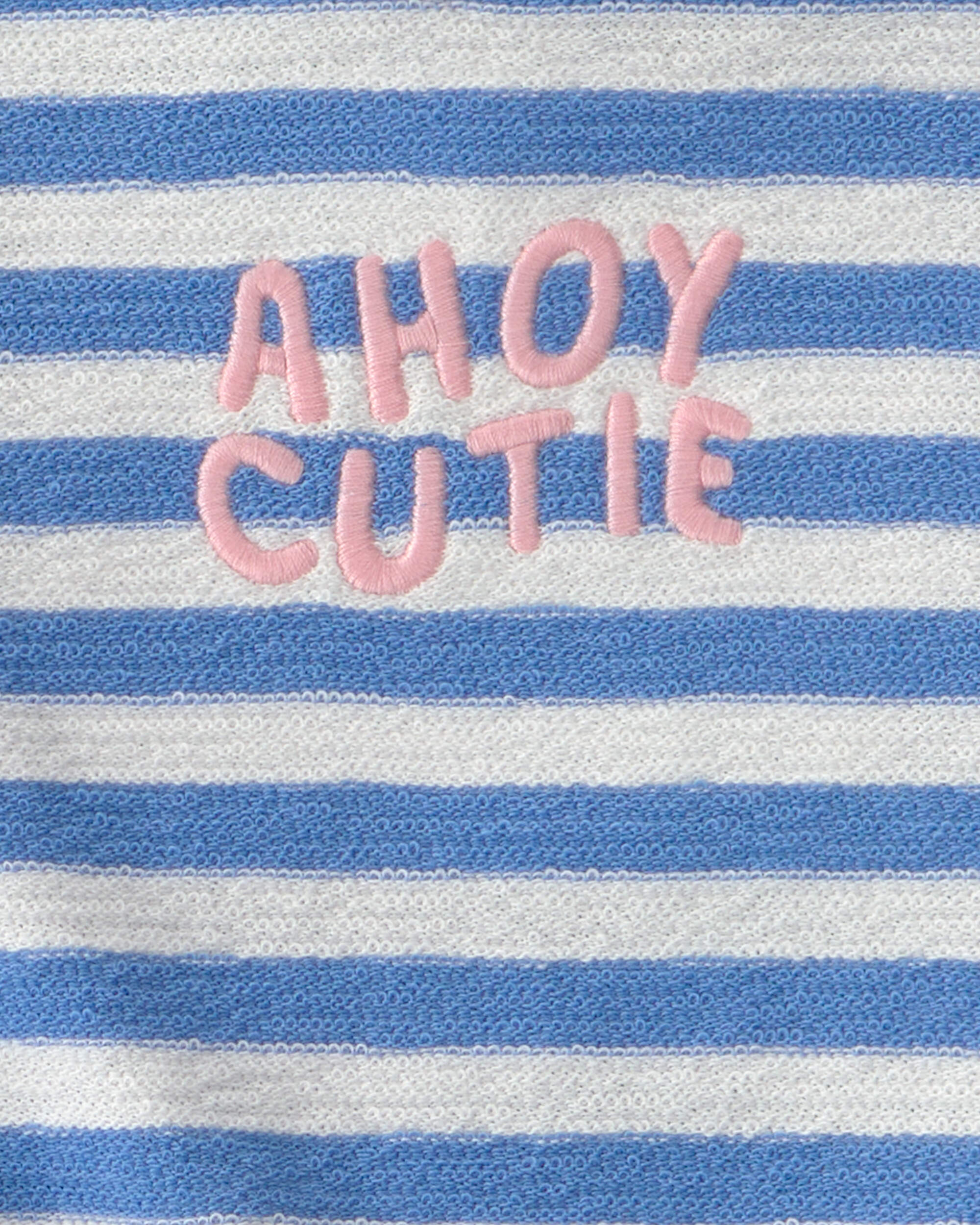 Baby Girl 2-Piece Top & Short Set - Blue