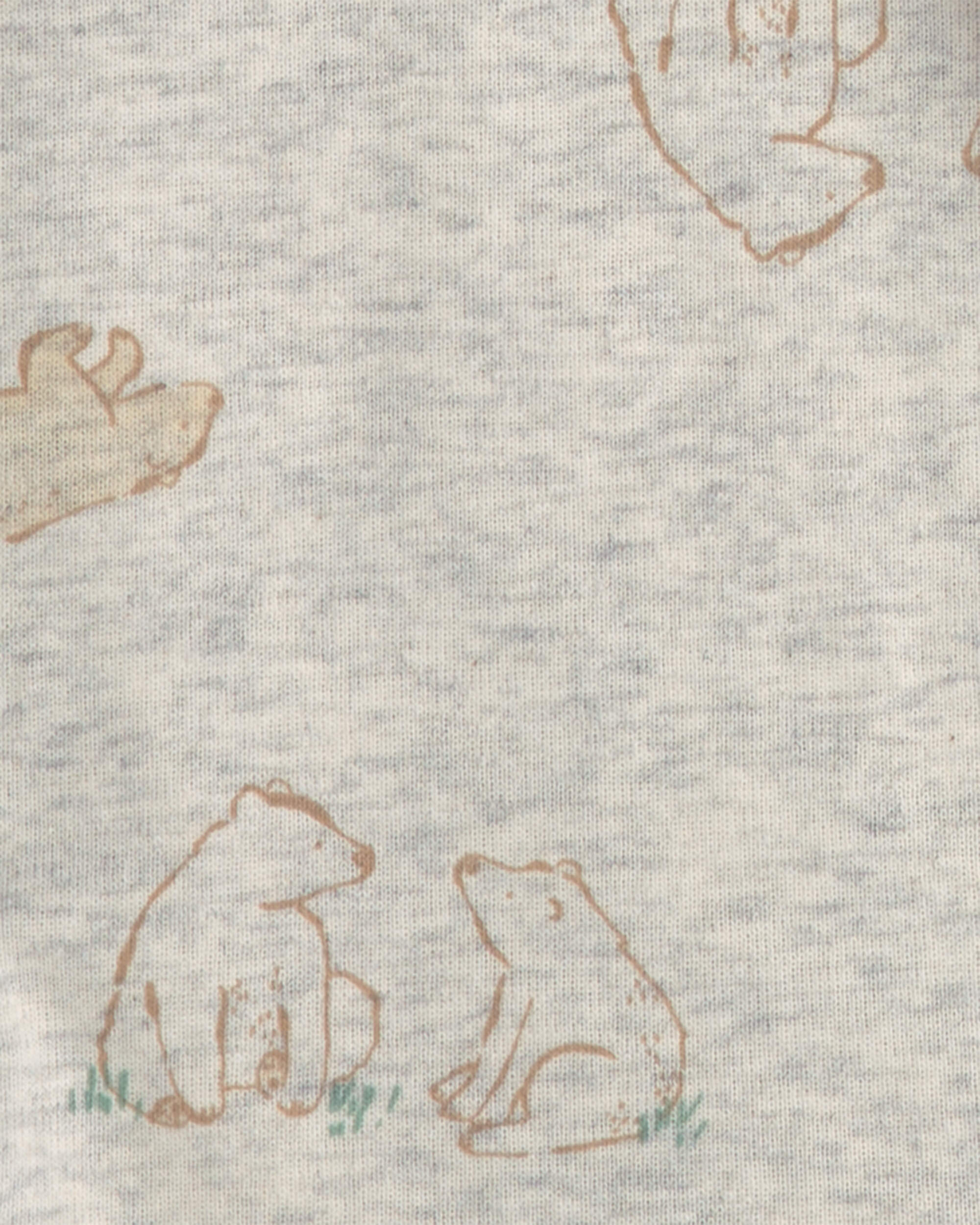 Baby 3-Piece Bear Layering Set - Grey/Brown