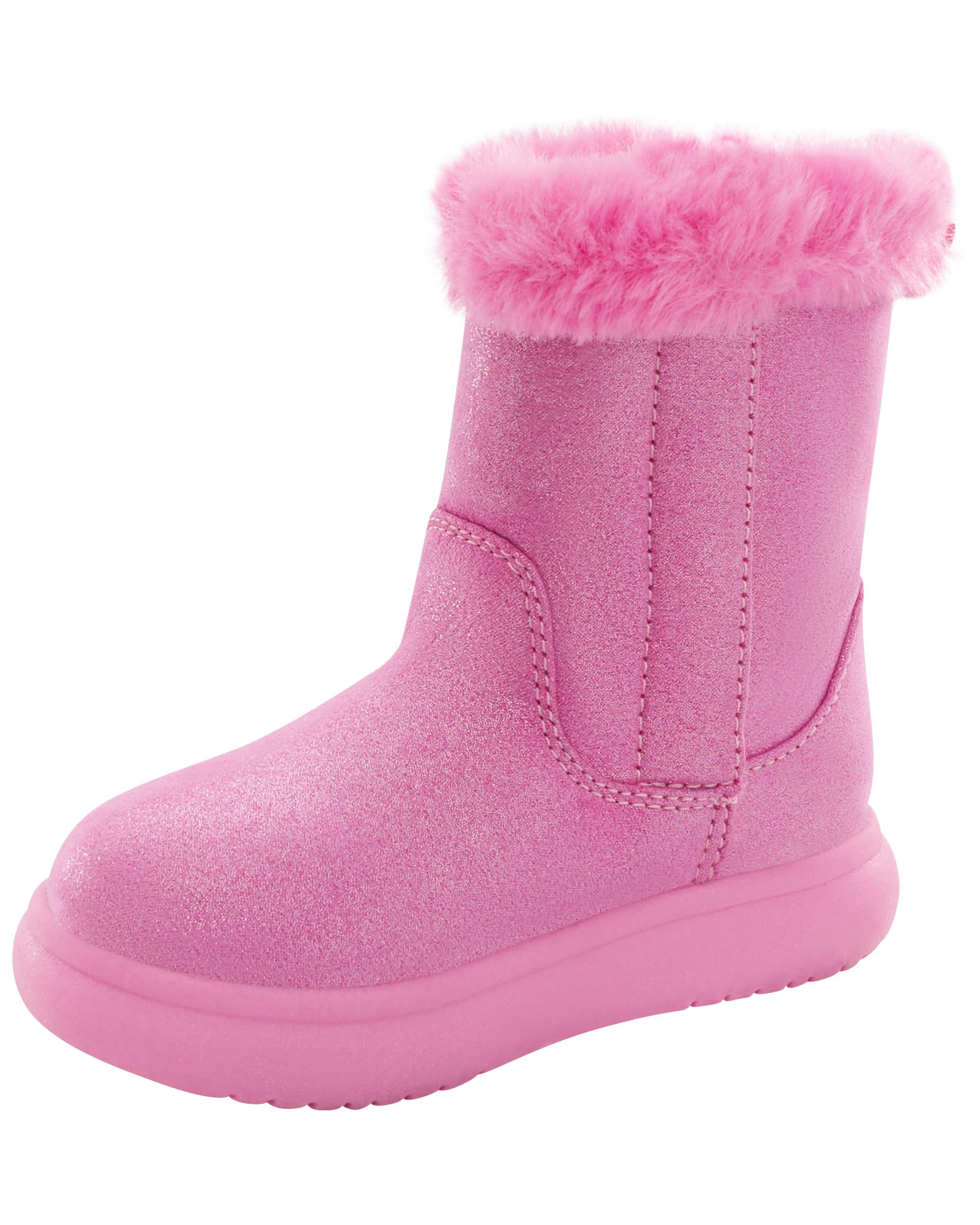 Toddler Girls Toddler Fur Lined Boots 10 OshKosh Bgosh