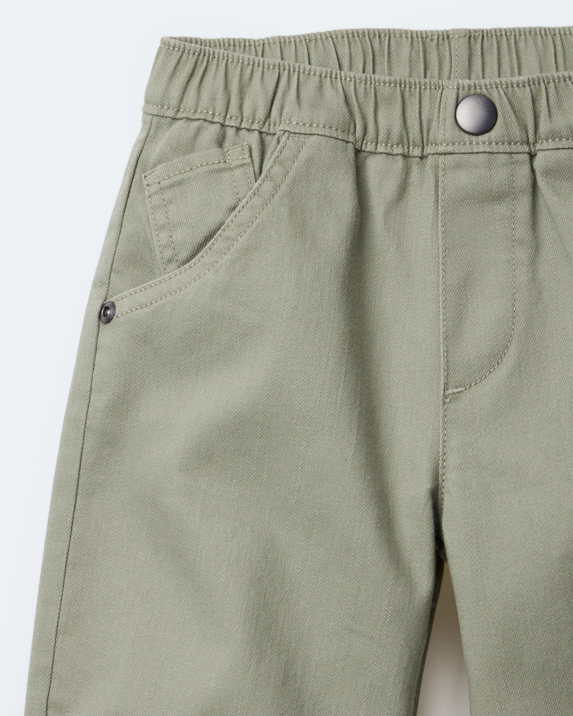 Toddler Girl Bailey Barrel Pant - Olive