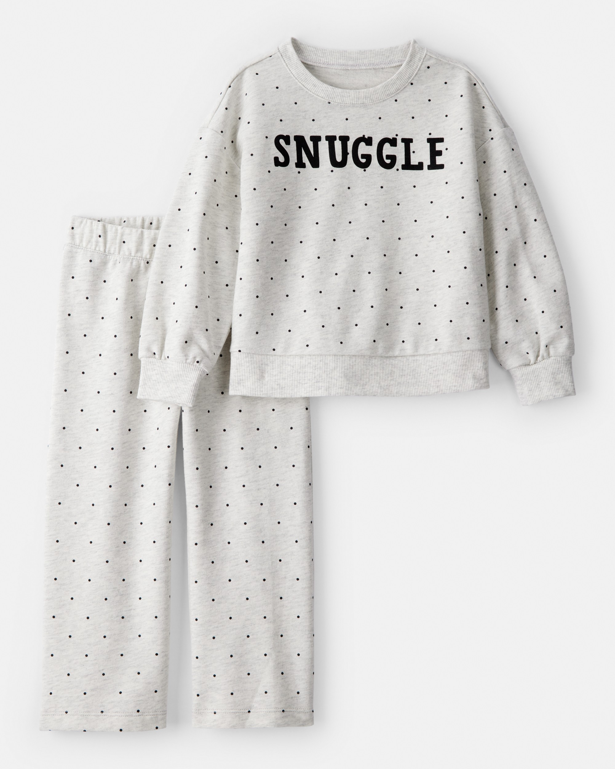Toddler Girl DayDream Fleece Snuggle Pullover & Pant Set - Grey