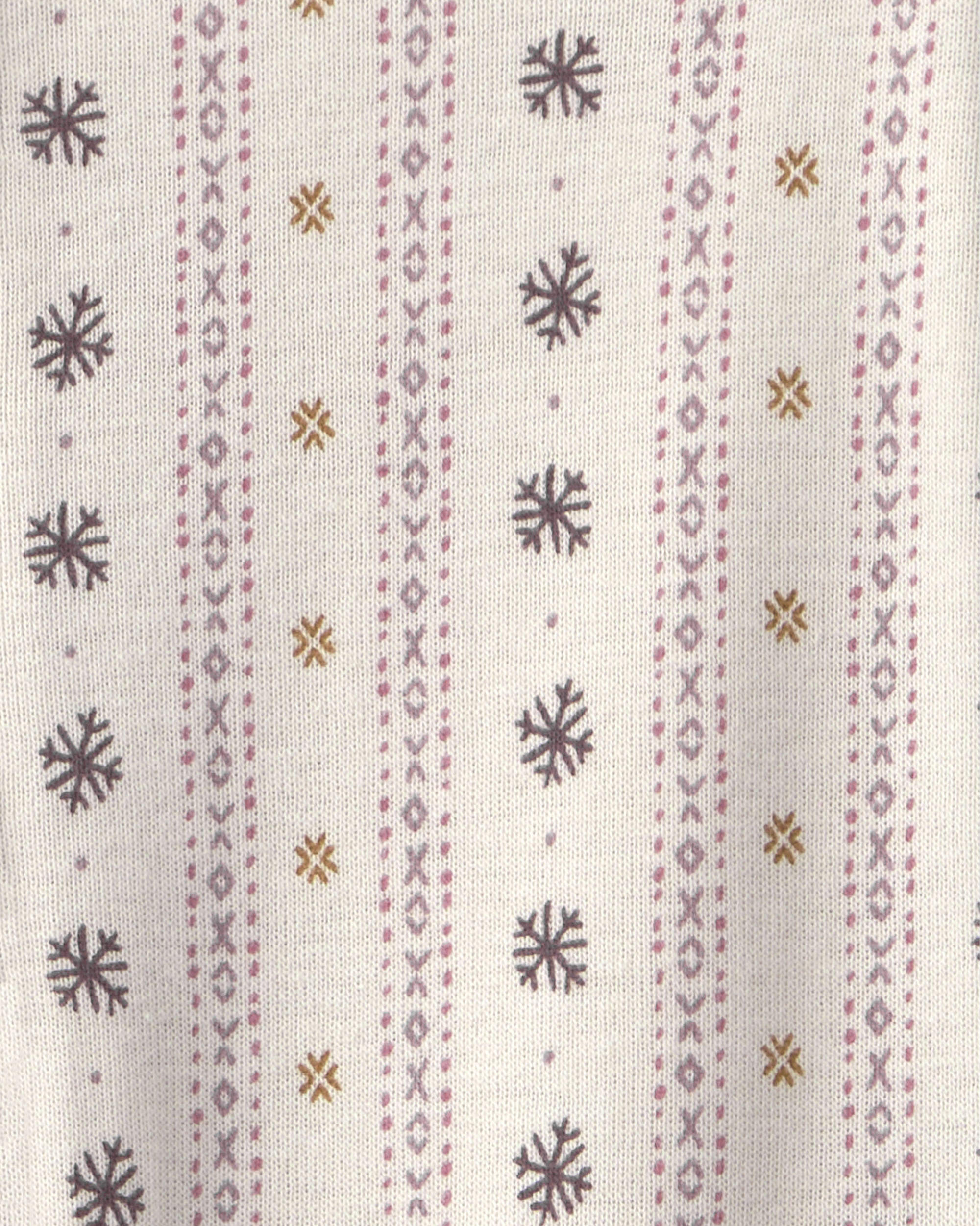 Baby Girl Organic Cotton Pointelle Pyjamas