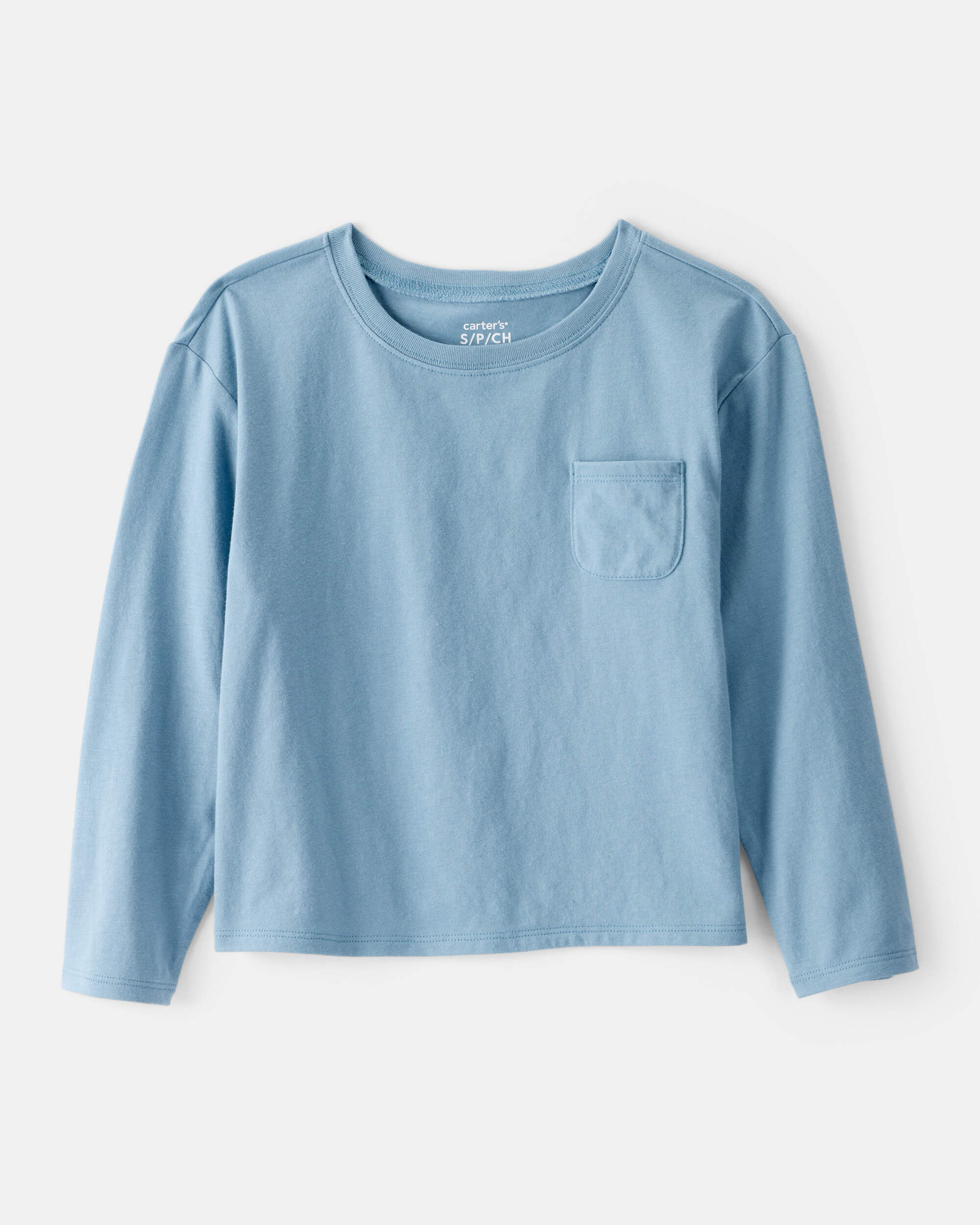 Girls Long-Sleeve Top - Blue