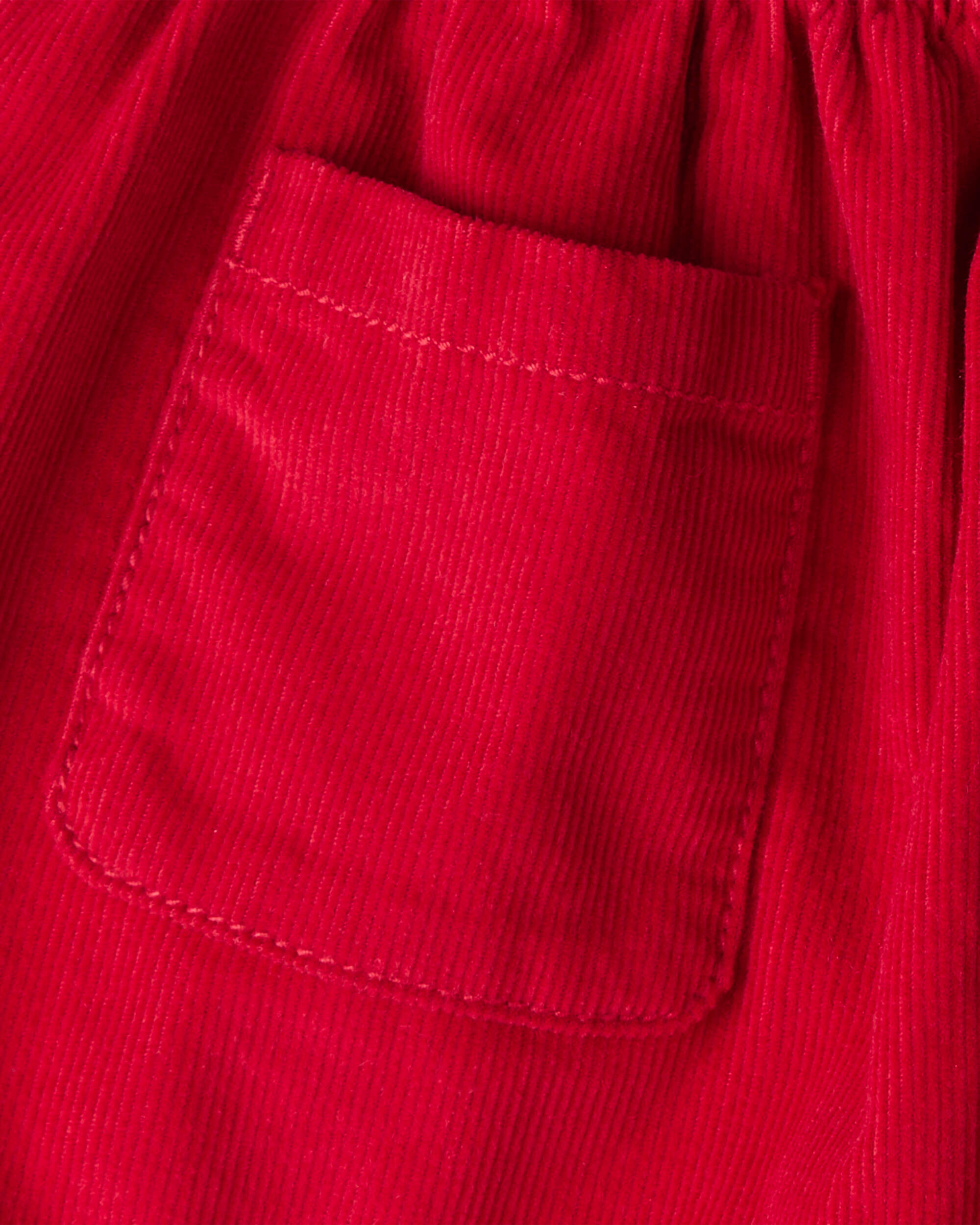 Baby Girl Corduroy Skort - Red