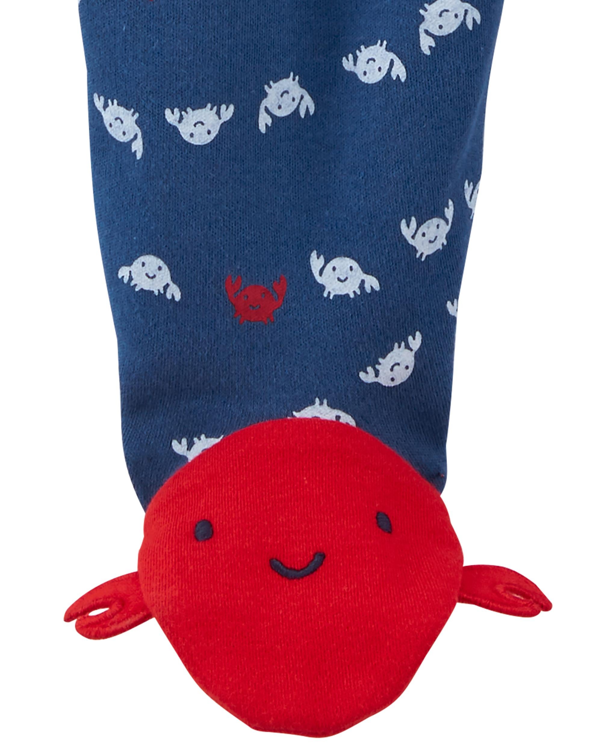 Carters crab best sale pajamas