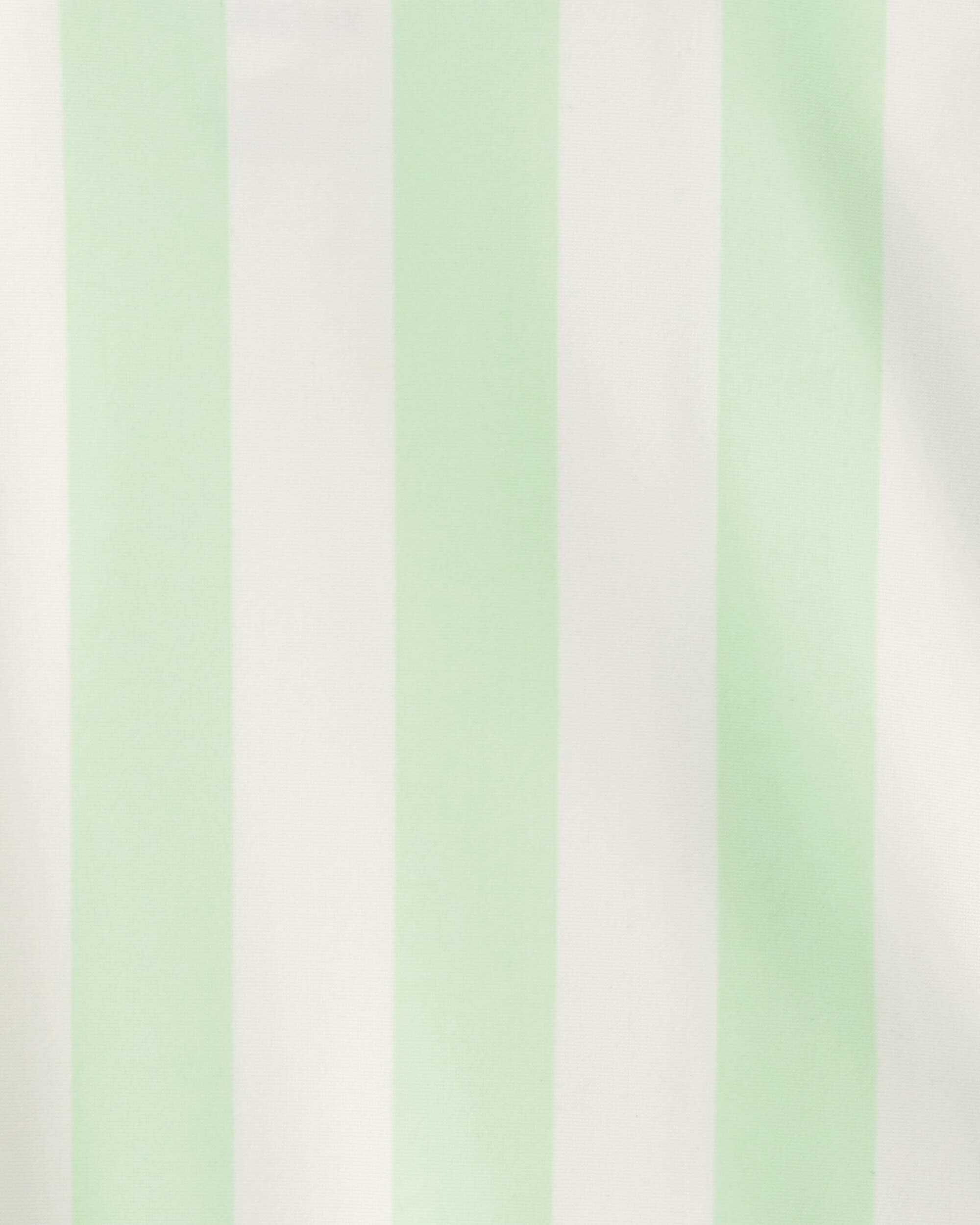 Toddler Girl 1-Piece Striped Swimsuit - Green/Ivory