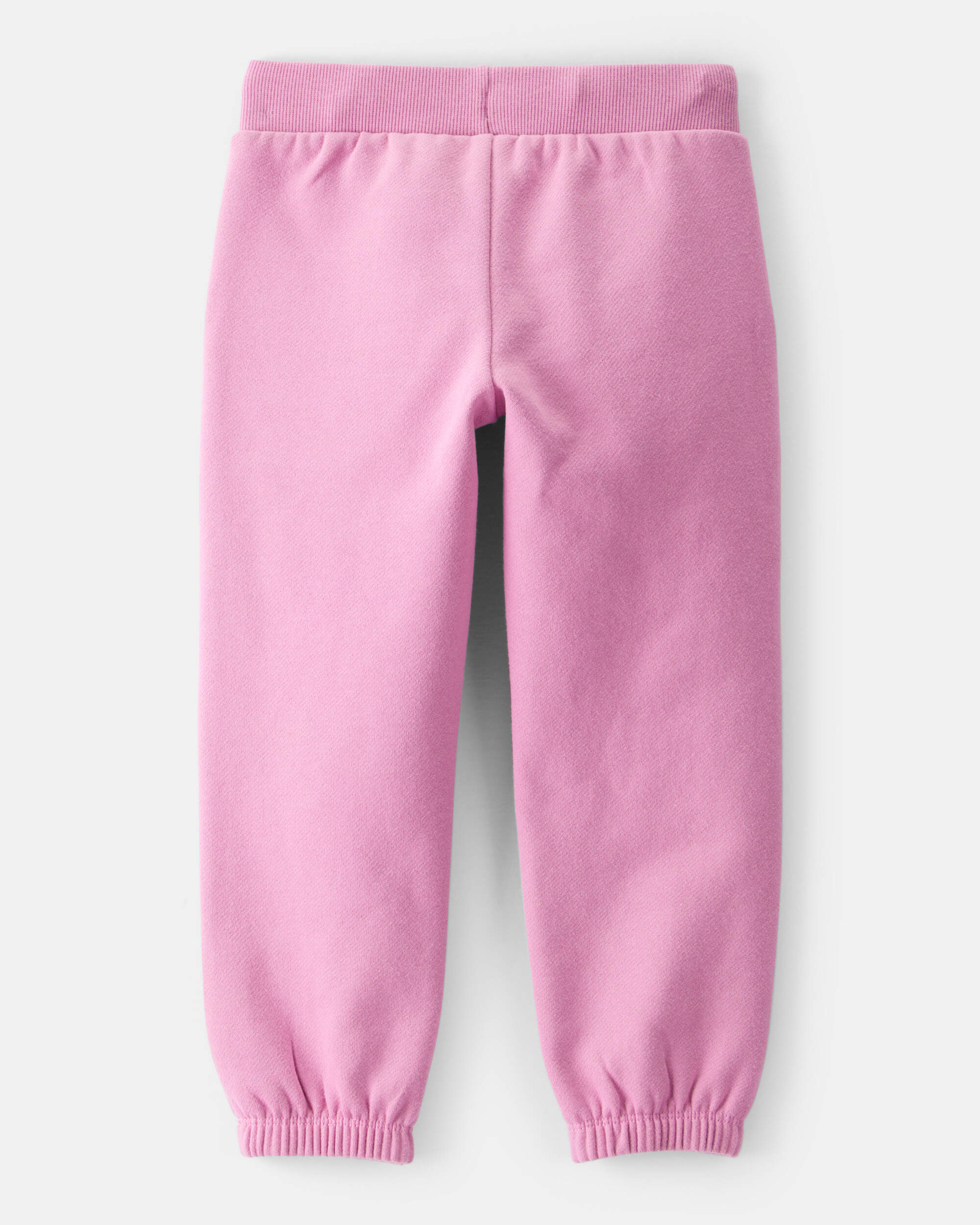 Toddler Girl Cotton Joggers - Purple