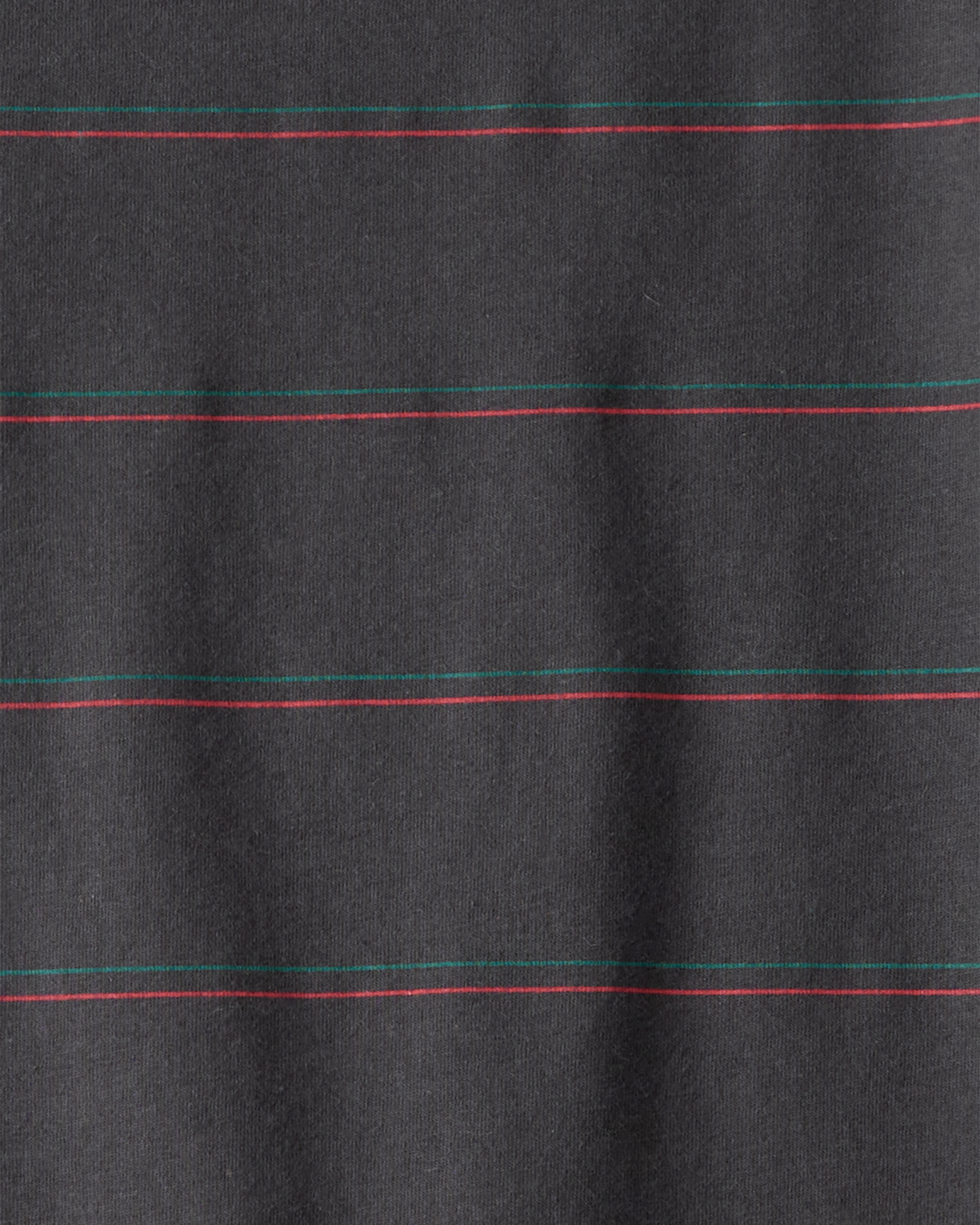 Boys Striped Long-Sleeve T-Shirt - Grey