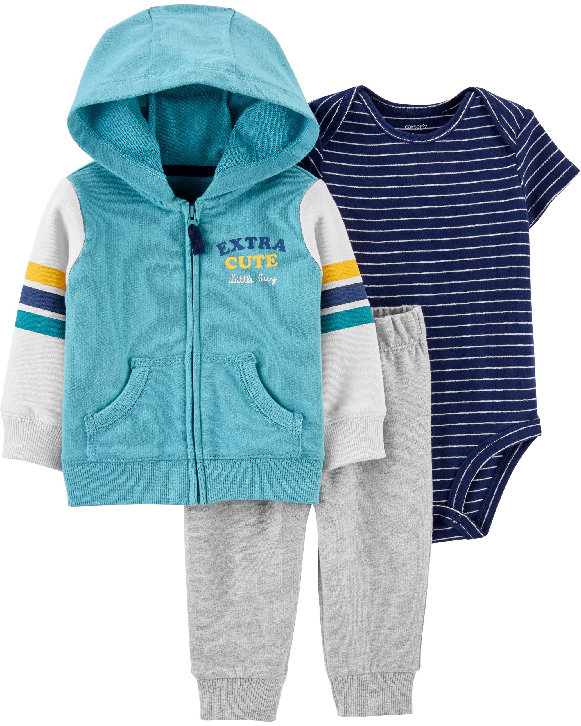 carter's 3 piece set baby boy