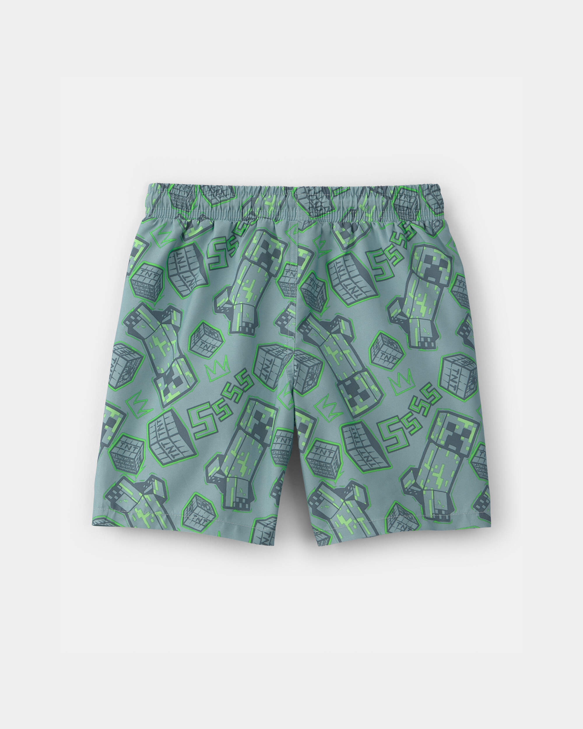 Boys Minecraft® Swim Trunks - Green