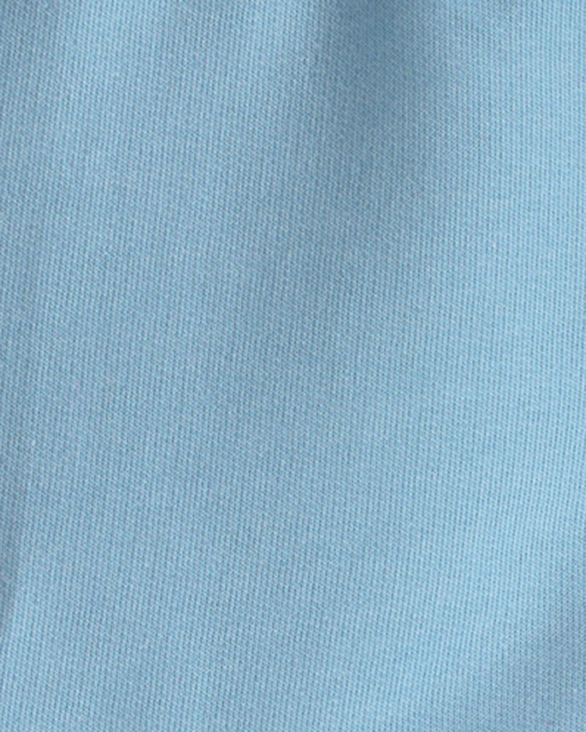 Toddler Boy Shark French Terry Shorts - Blue