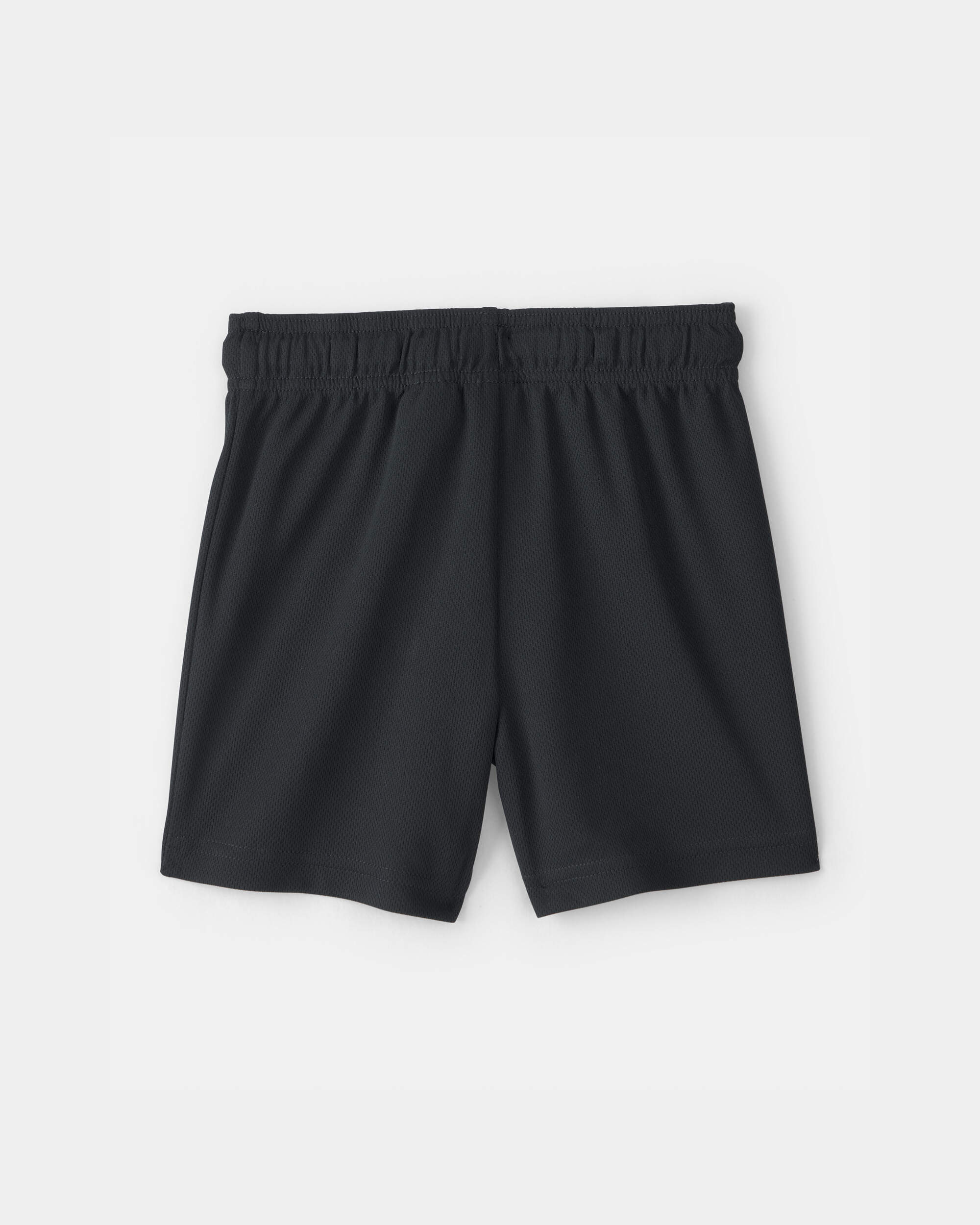 Toddler Boy Mesh Active Shorts - Black
