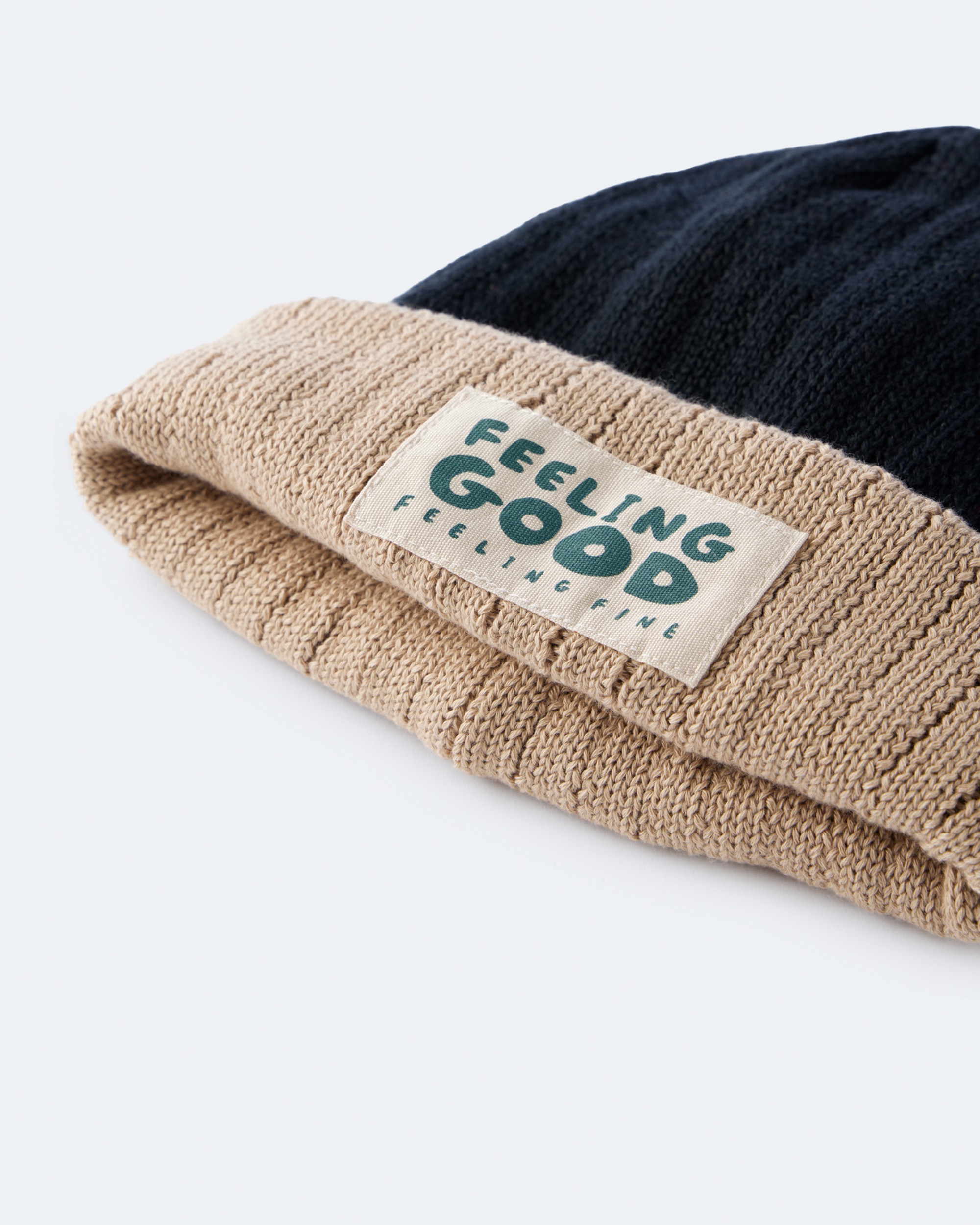 Toddler Feeling Good Beanie - Black