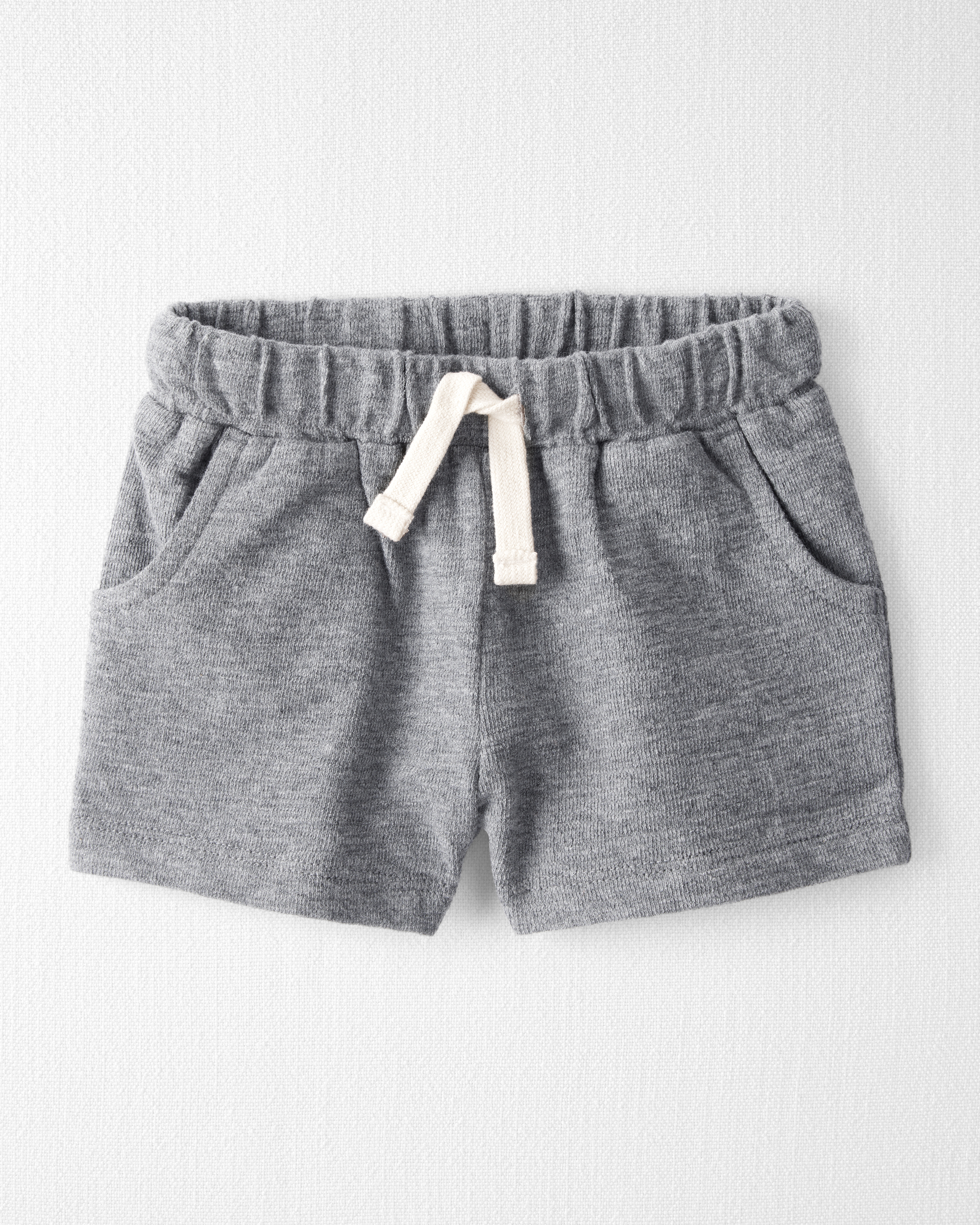 Baby 2-Piece Henley Tee and Shorts Set Made with Organic Cotton
