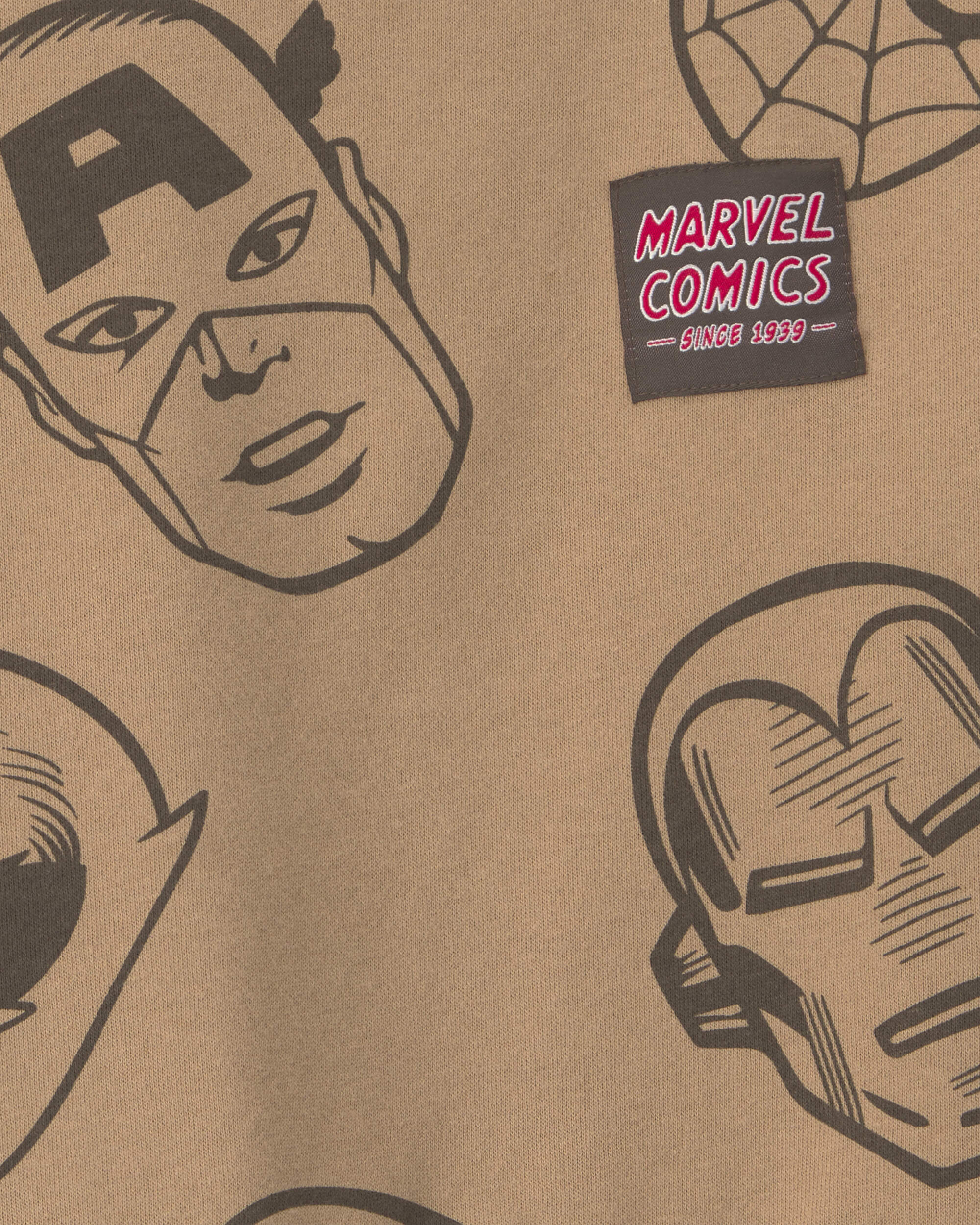 Toddler Boy ©Marvel Pullover Sweatshirt - Brown