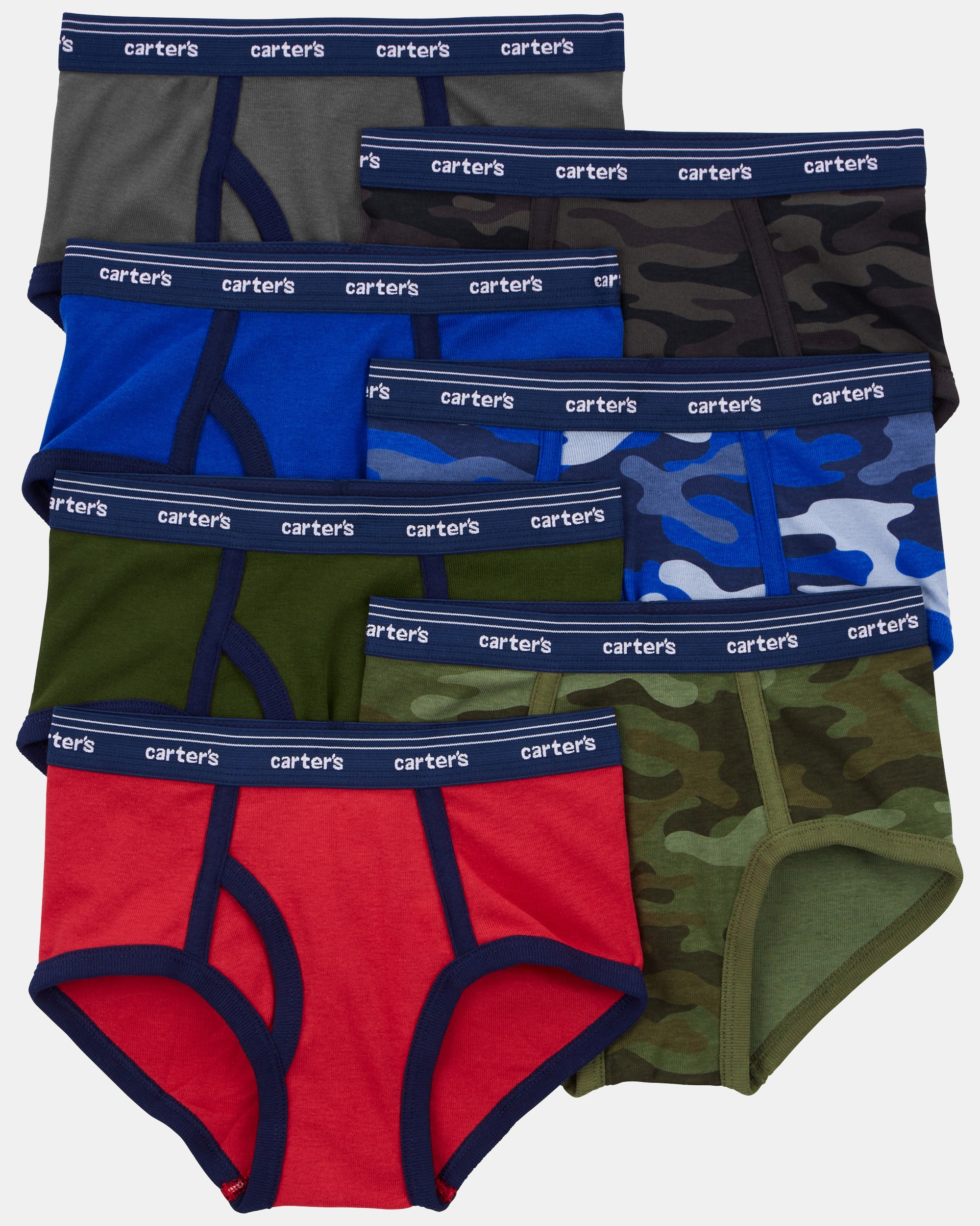 Boys 7-Pack Cotton Briefs Underwear