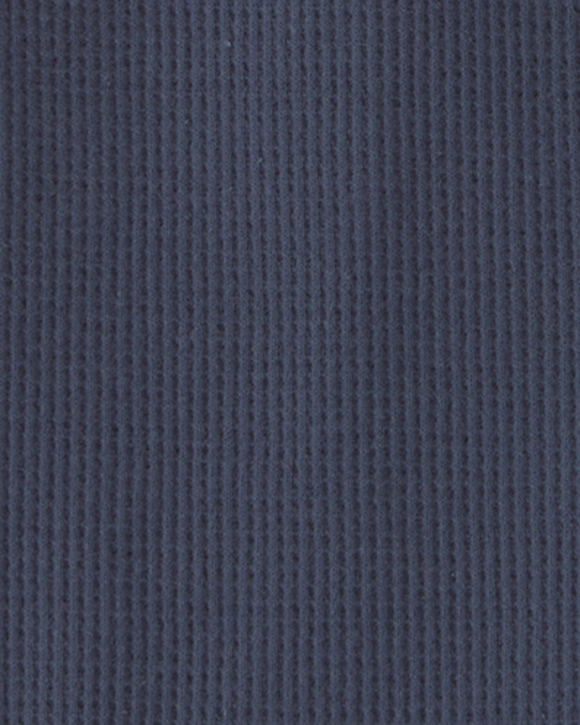 Baby Organic Cotton Waffle Knit Romper