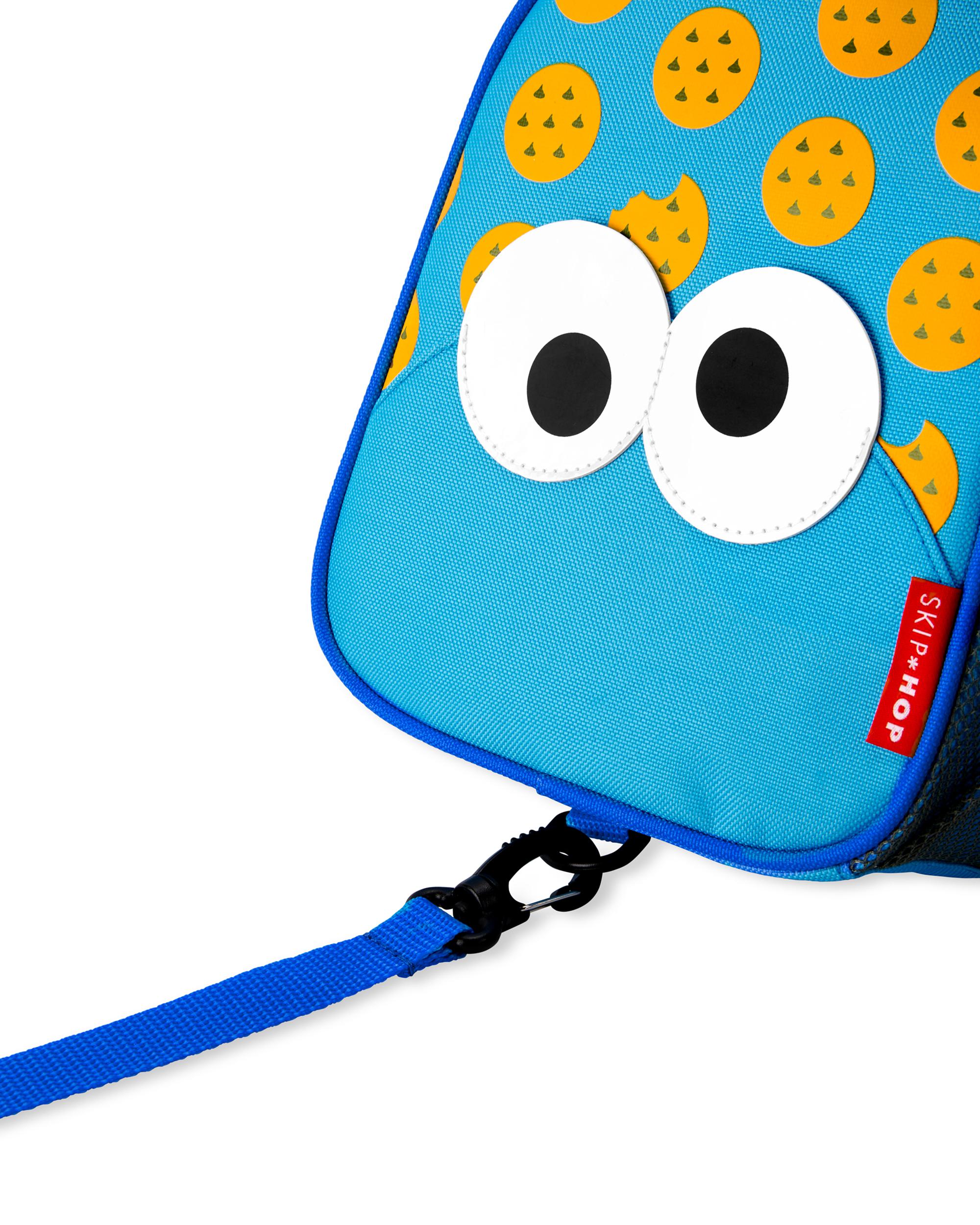 Cookie Monster Sesame Street Mini Backpack With Safety Harness Cookie