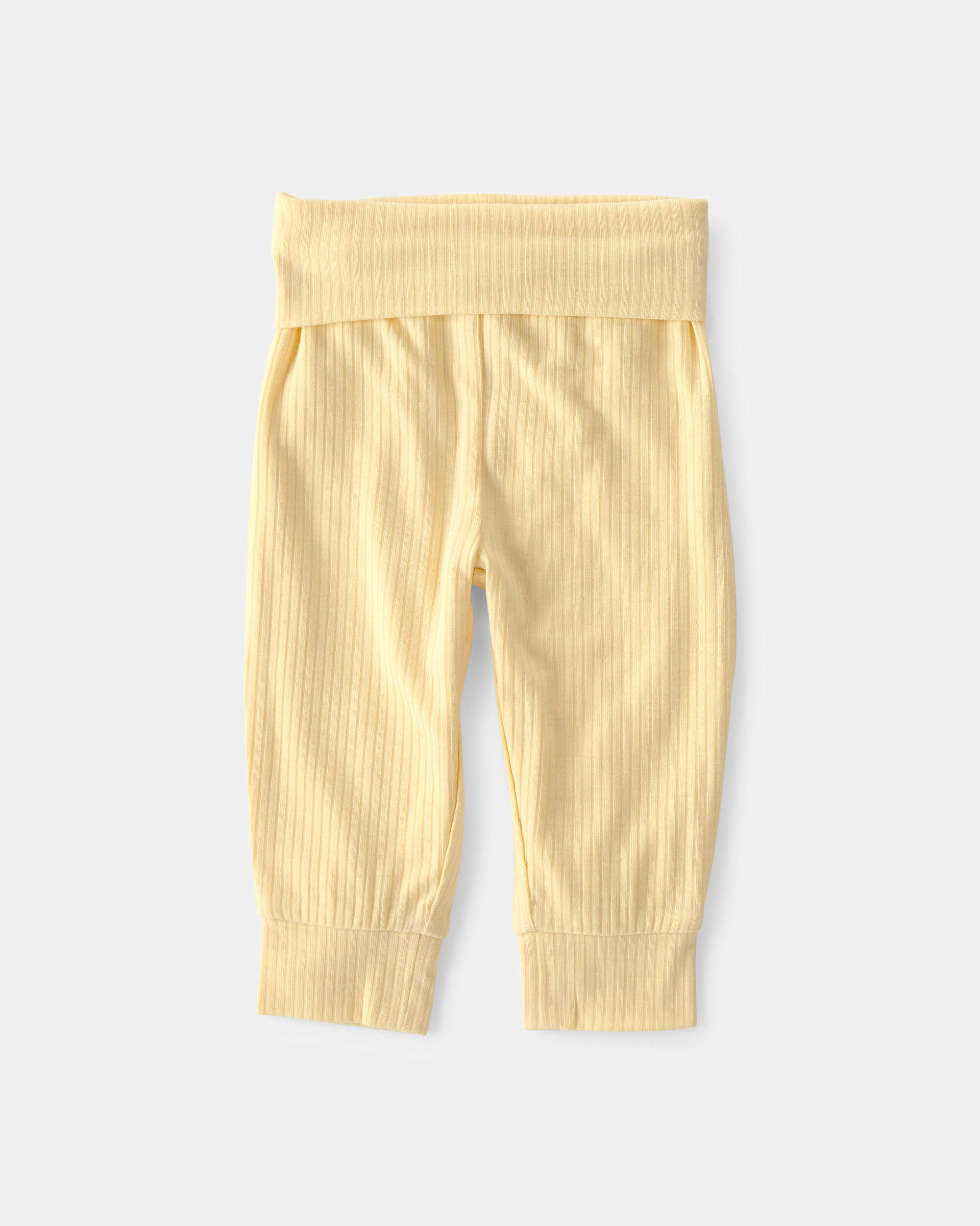 Baby 2-Piece Long-Sleeve Top & Pant Set - Yellow