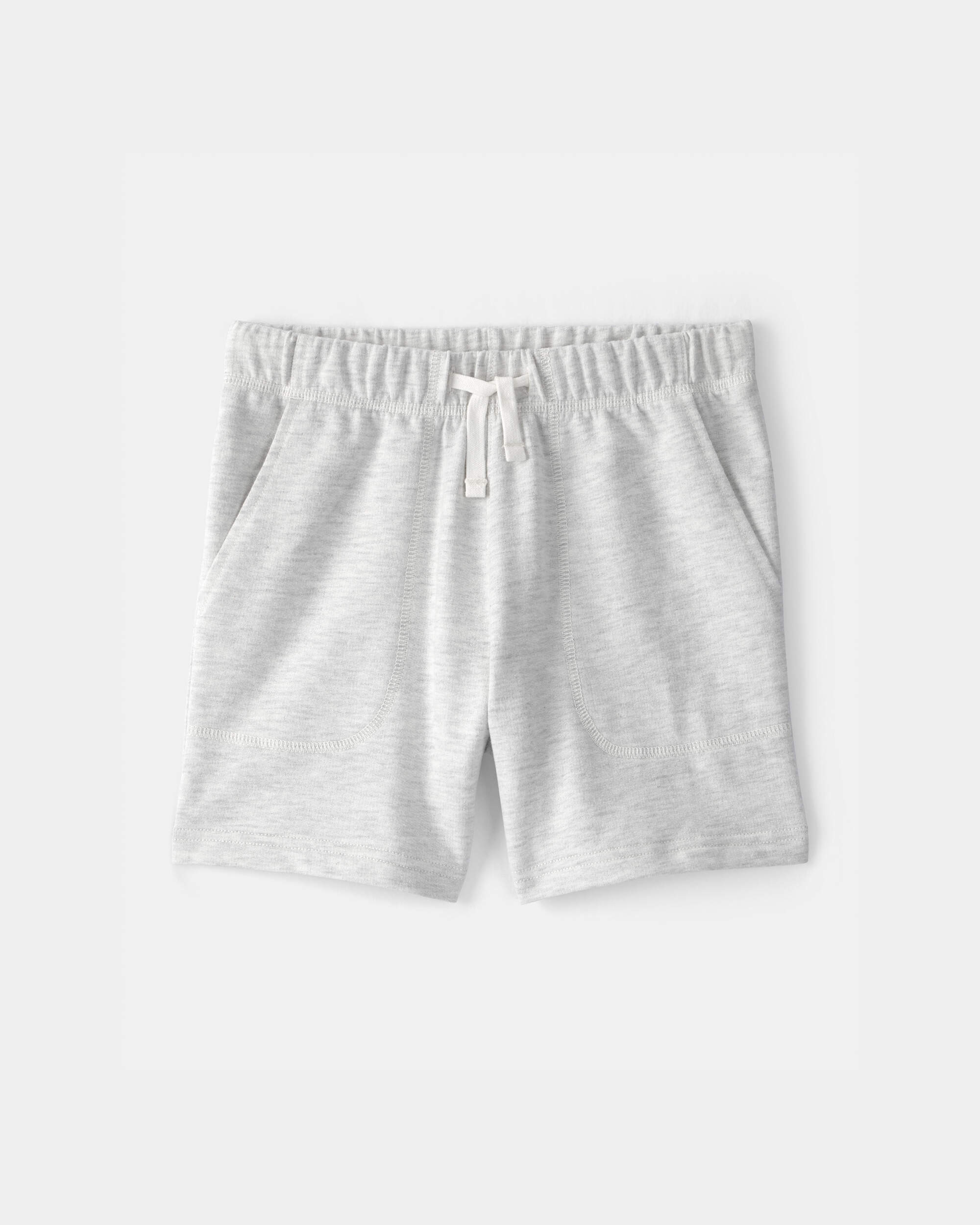 Boys French Terry Shorts - Grey