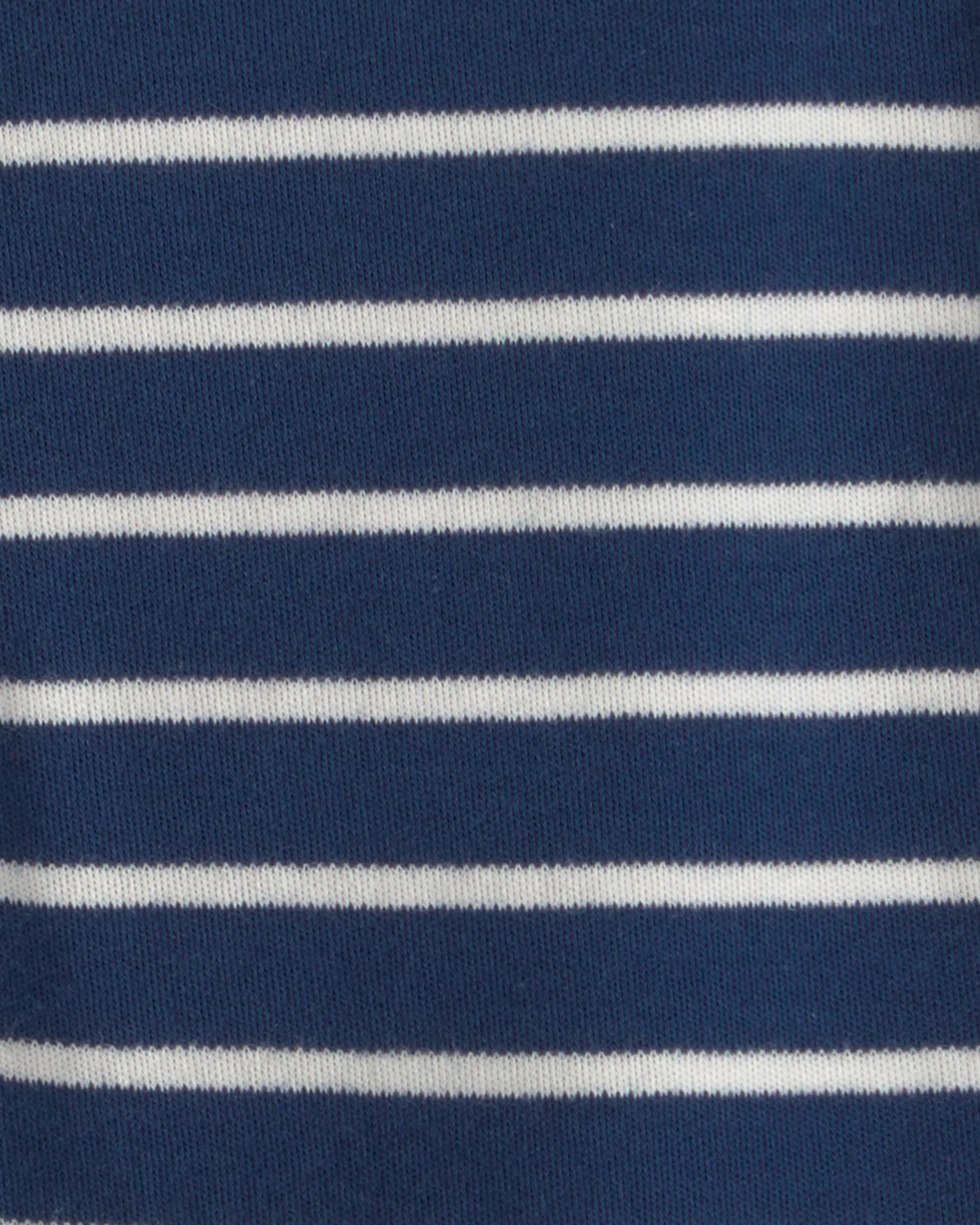 Baby Boy Lobster 2-Way Zip 100% Cotton Sleeper - Blue