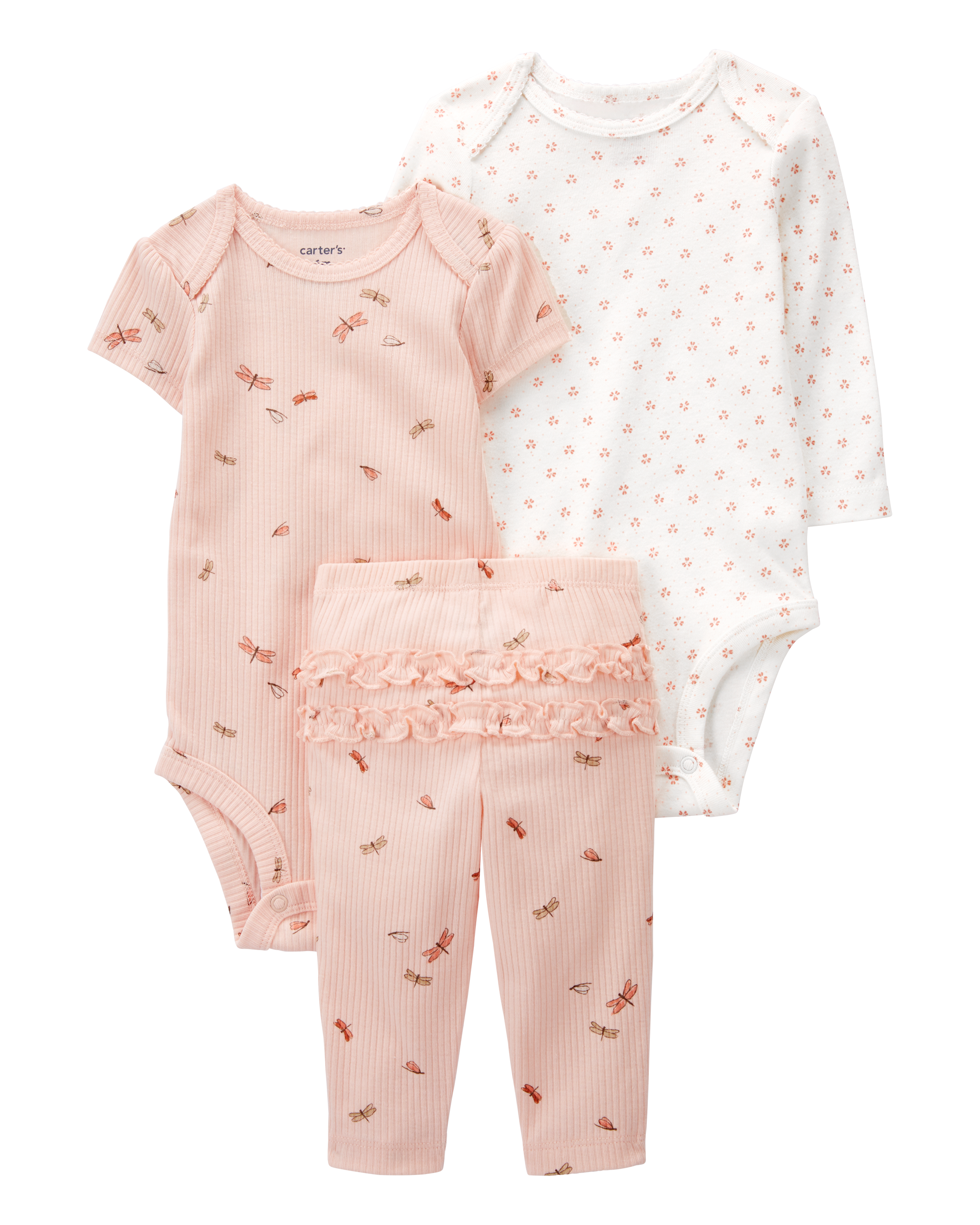 Baby 3-Piece Butterfly Little Character Set
