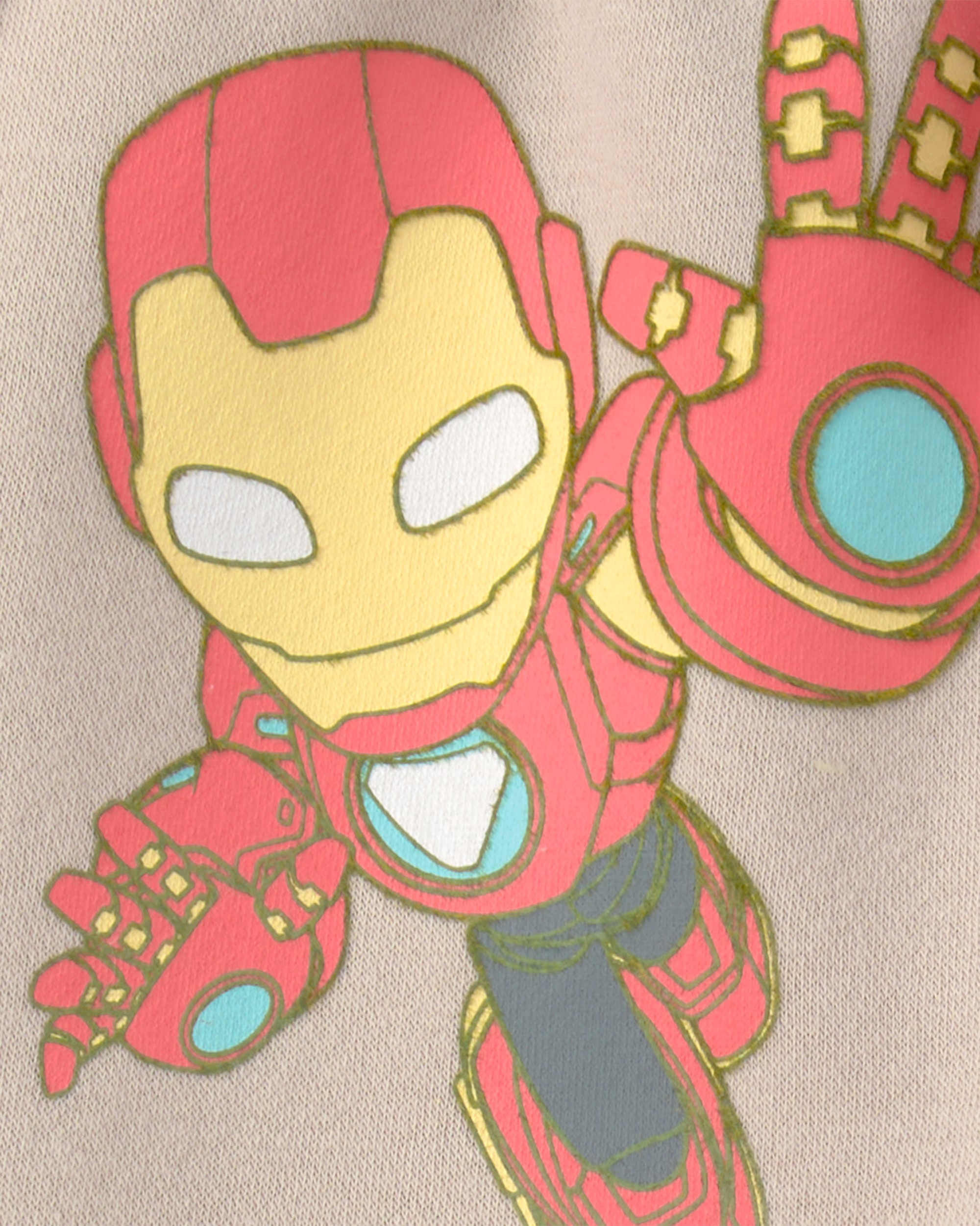 Toddler Boy ©Marvel Iron Man French Terry Joggers - Brown