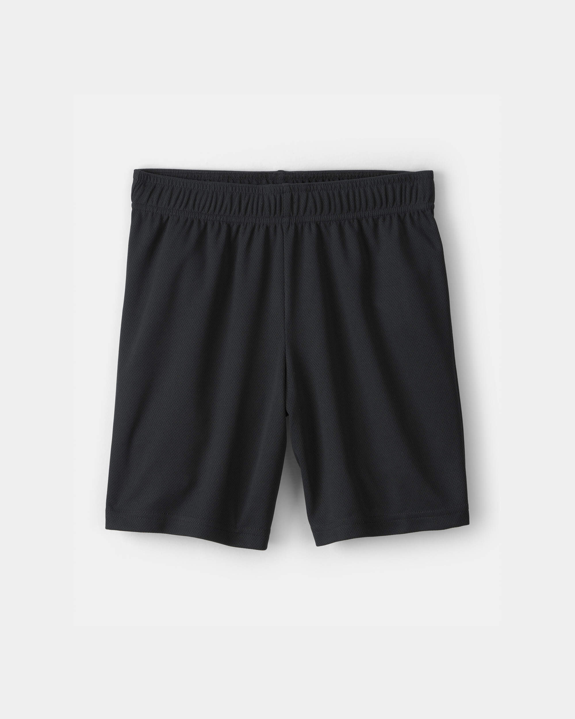 Boys Mesh Active Shorts - Black
