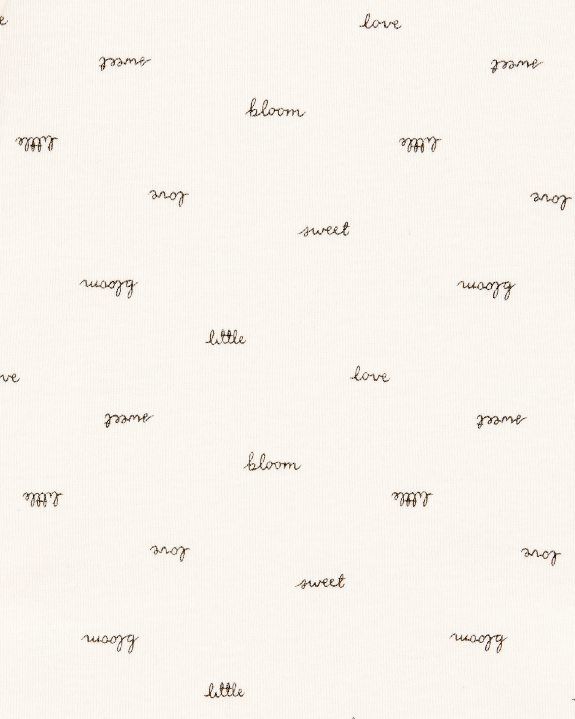 Baby Girl 5-Pack Striped Butterfly Short-Sleeve Cotton Bodysuits