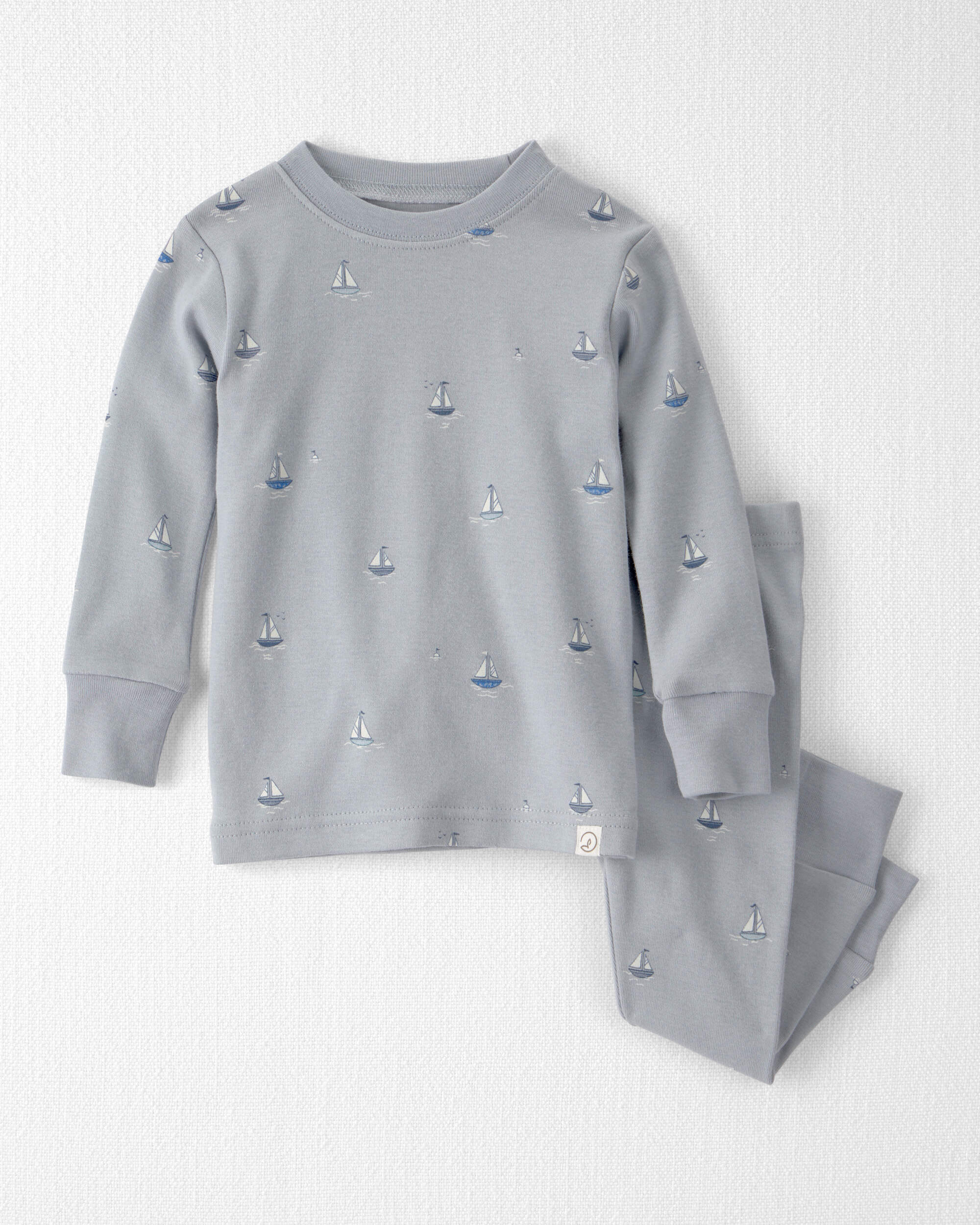Baby 2-Piece Organic Cotton Pyjama Sail Away Print