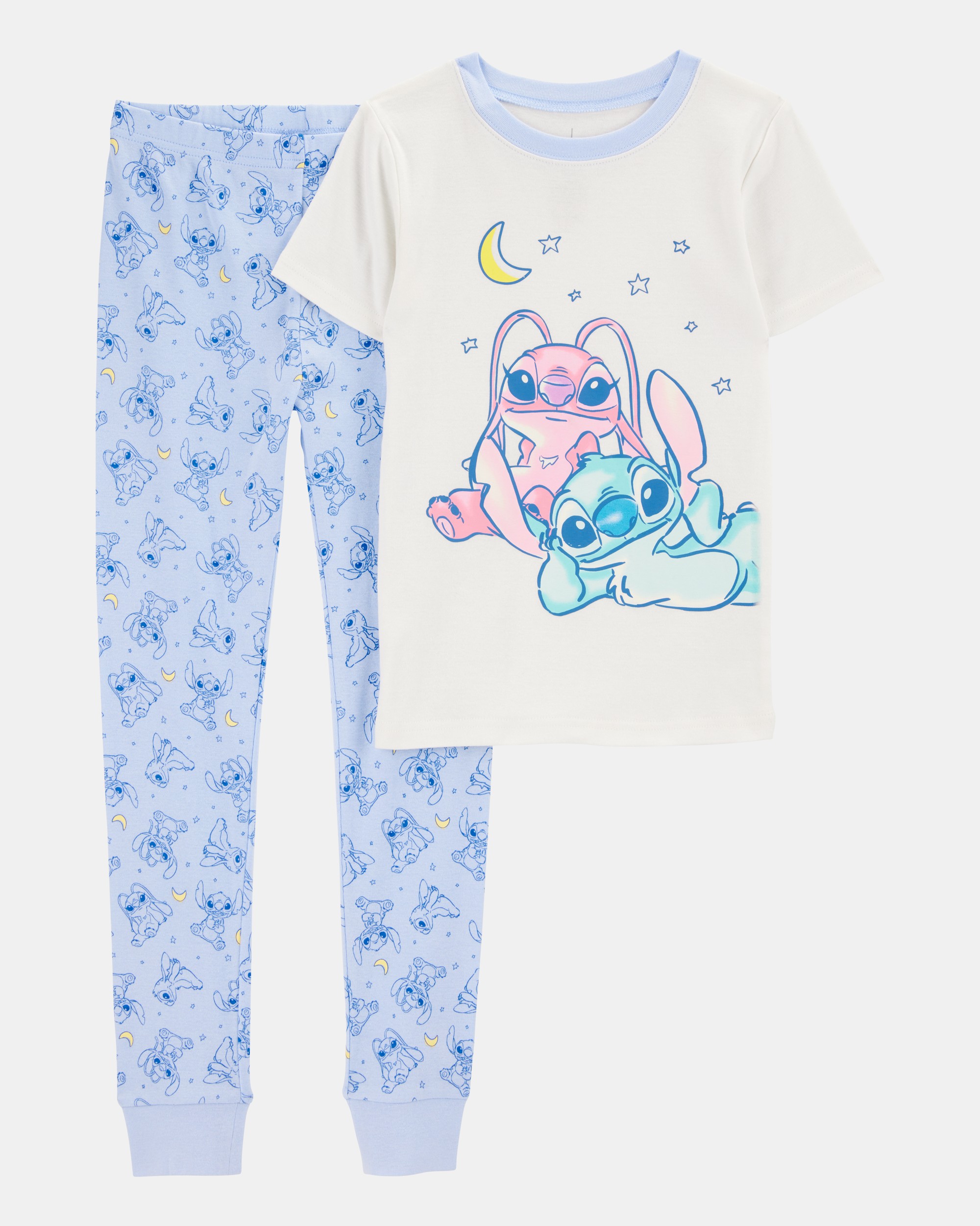 Kid Stitch Snug Fit Cotton 2-Piece Pyjamas