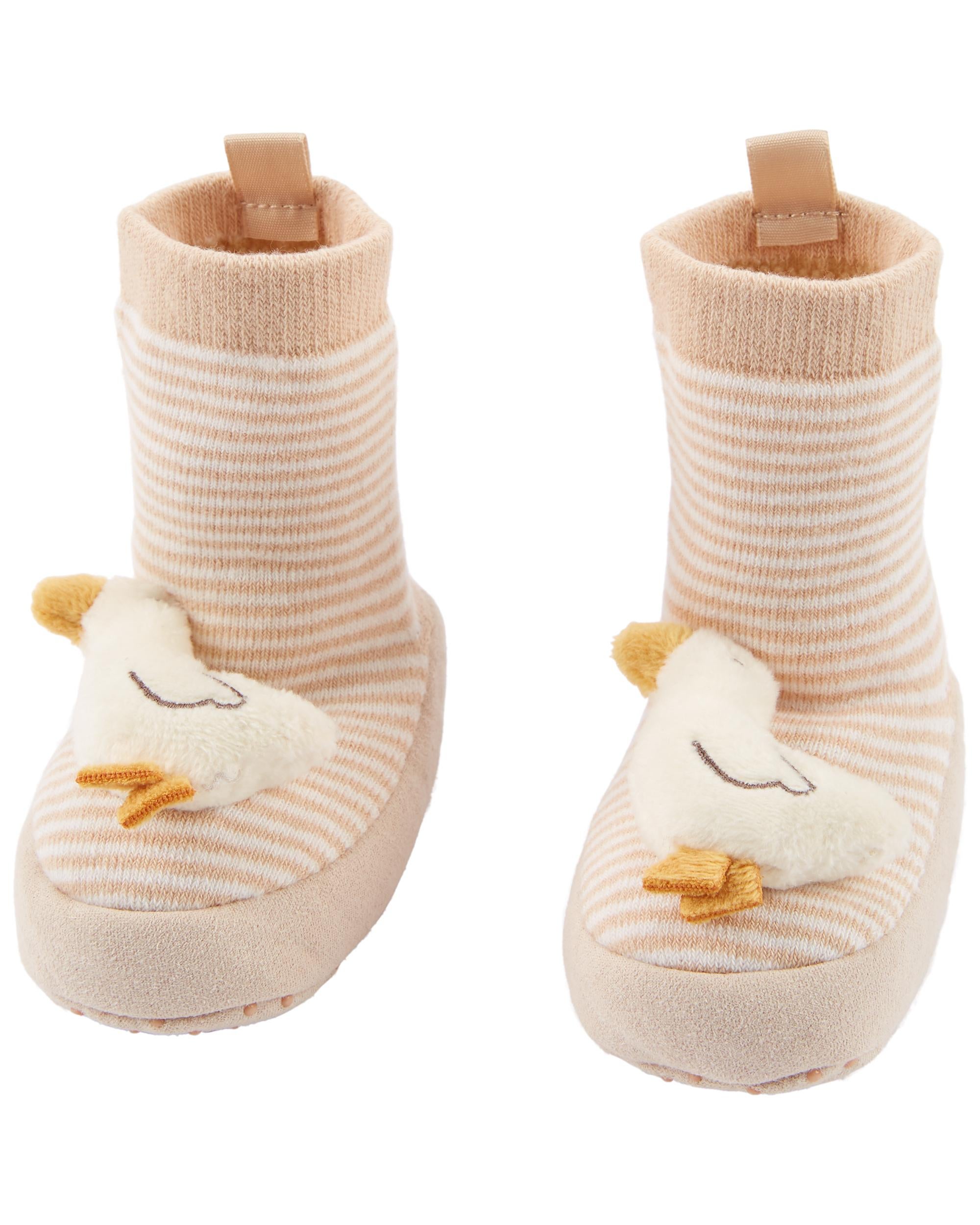 Striped Duck Slipper Socks Carter s Oshkosh Canada